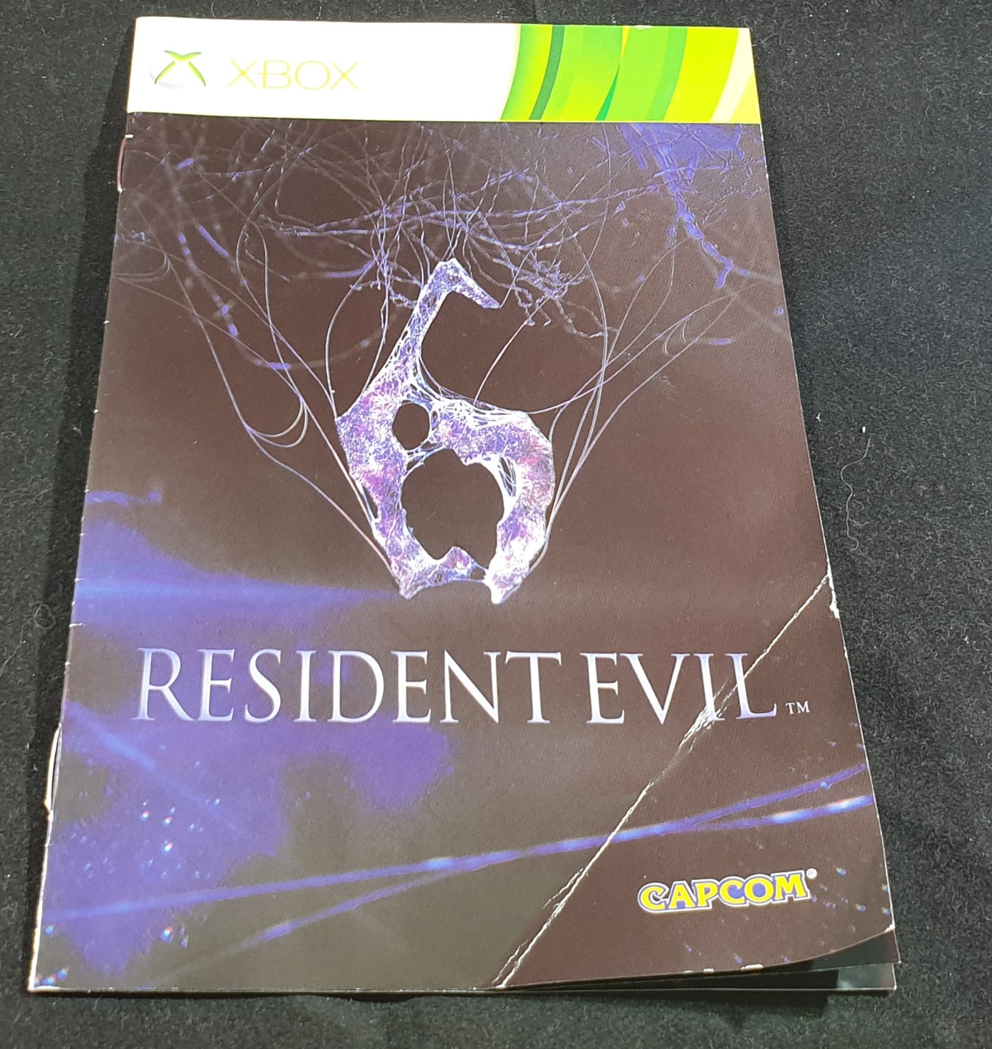 Resident Evil 6 Microsoft Xbox 360 Spare Manual Only