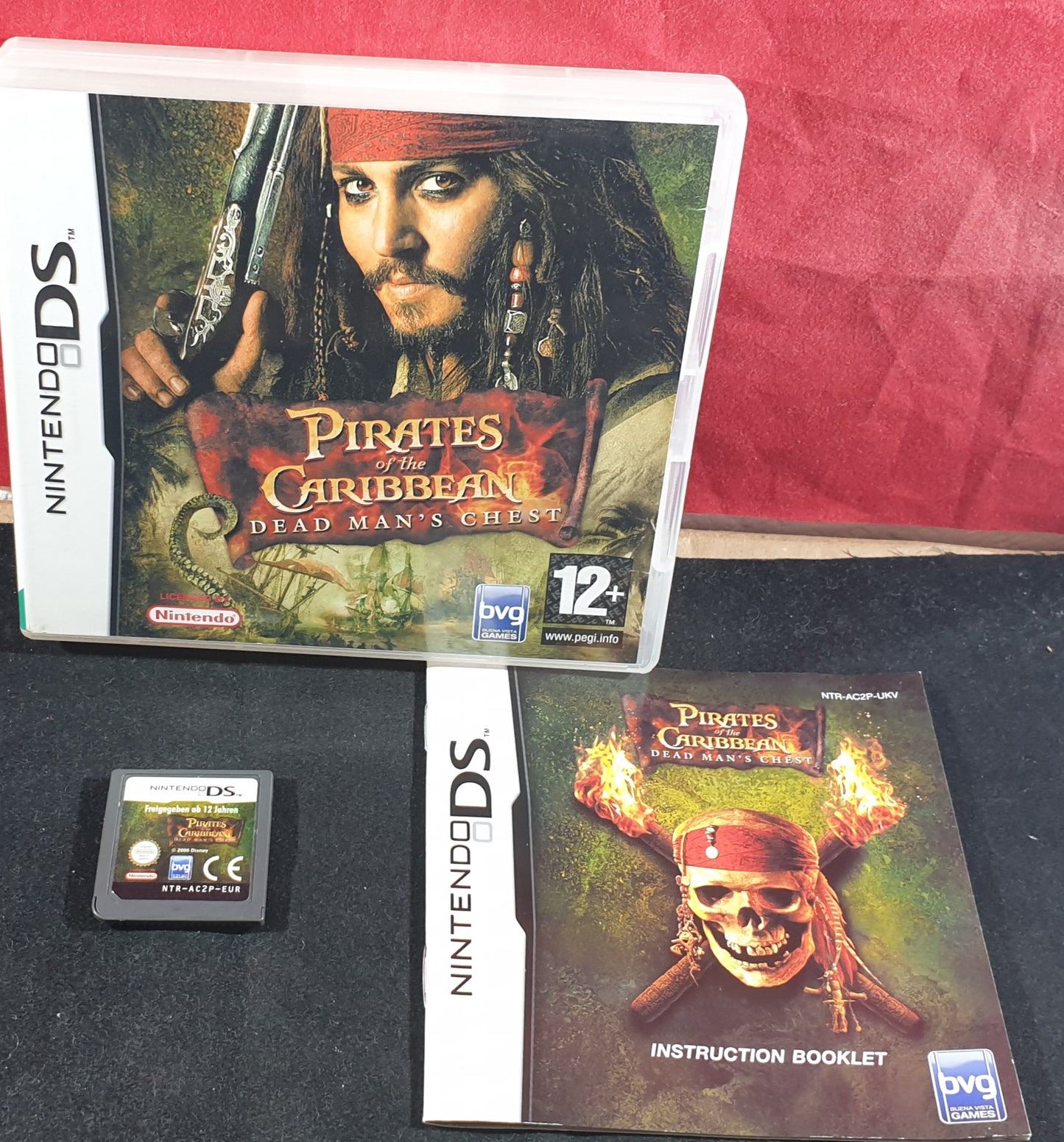 Pirates of the Caribbean Dead Man's Chest Nintendo DS Game