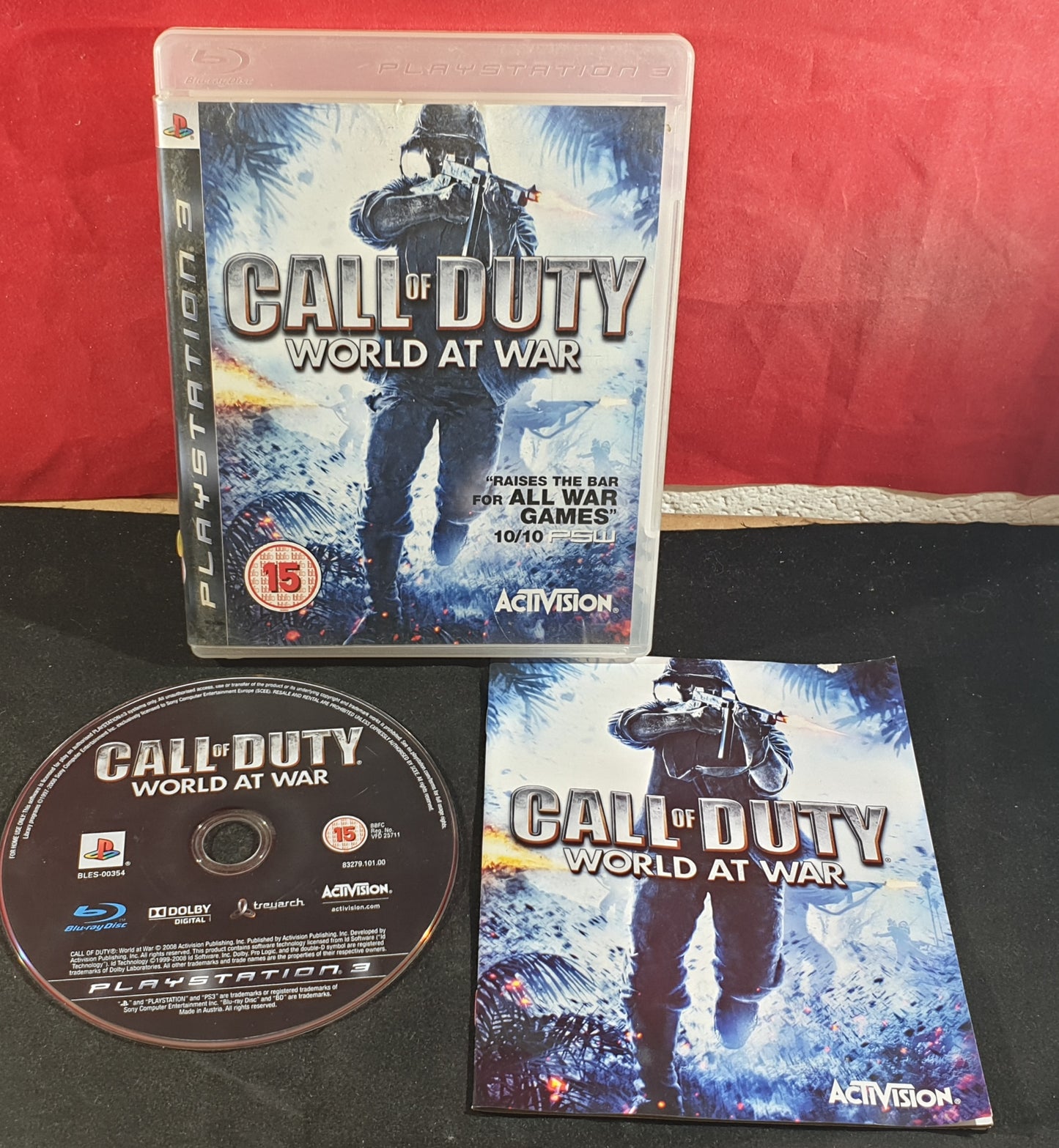 Call of Duty World at War Sony Playstation 3 (PS3) Game – Retro Gamer Heaven