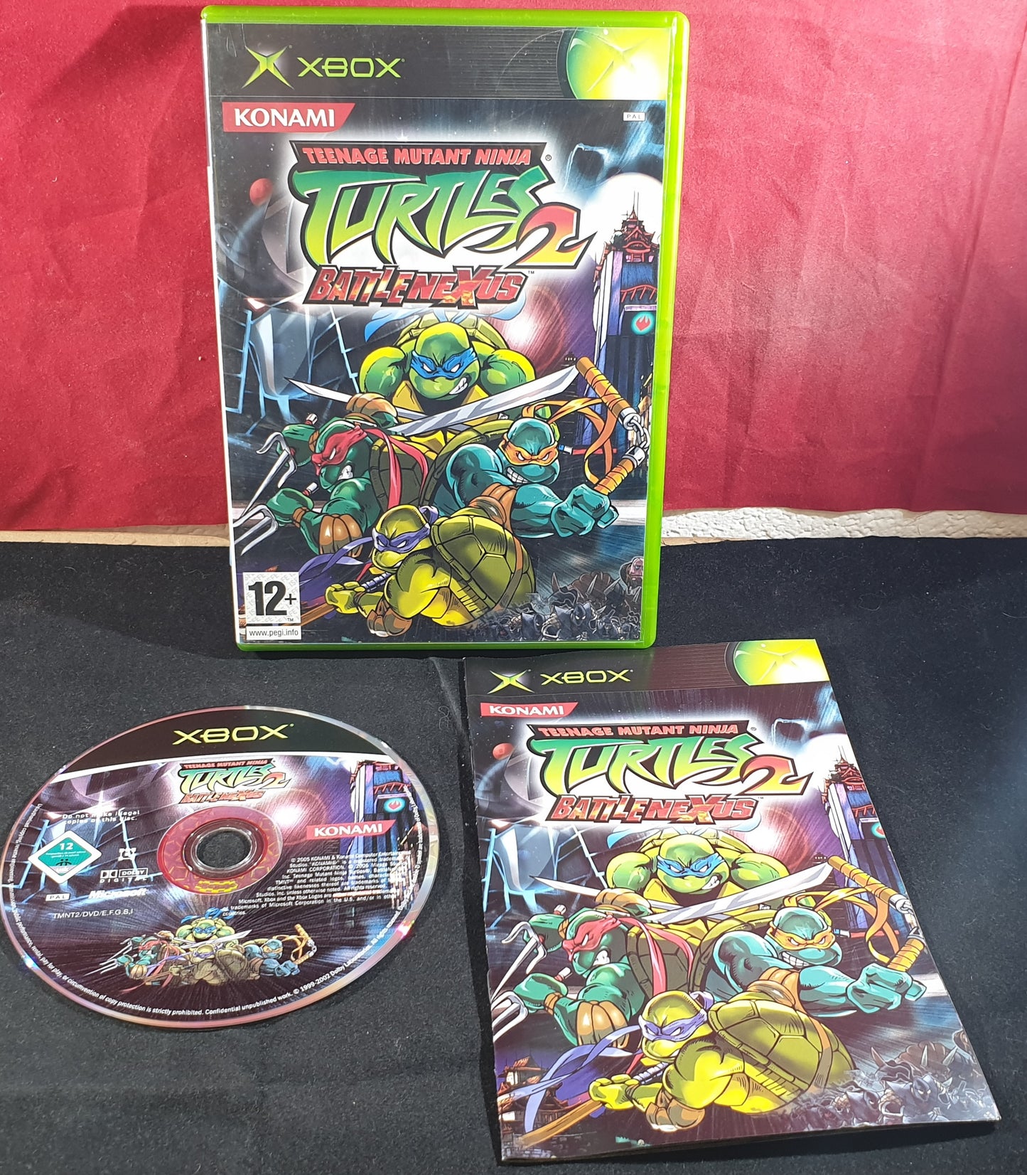 Teenage Mutant Ninja Turtles 2 Battle Nexus Microsoft Xbox Game