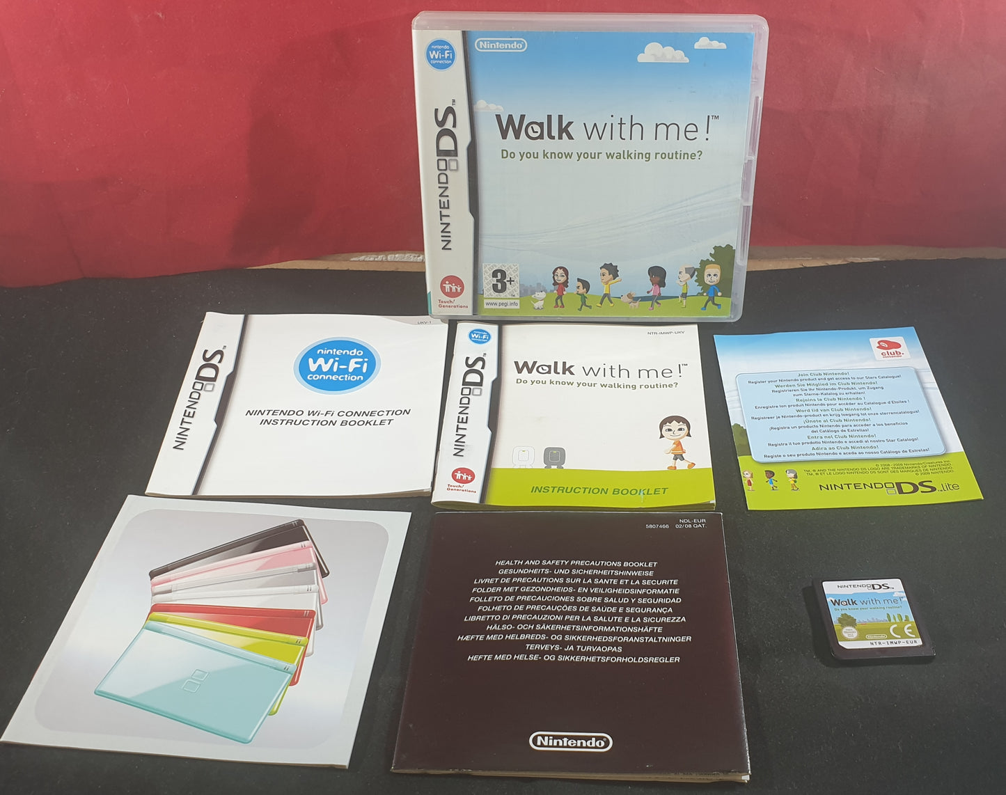 Walk with me! Do you know your Walking Routine? Nintendo DS Game