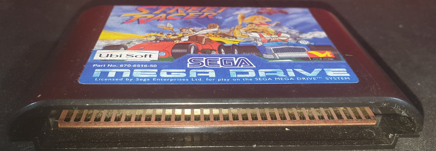 Street Racer Cartridge Only Sega Mega Drive Game