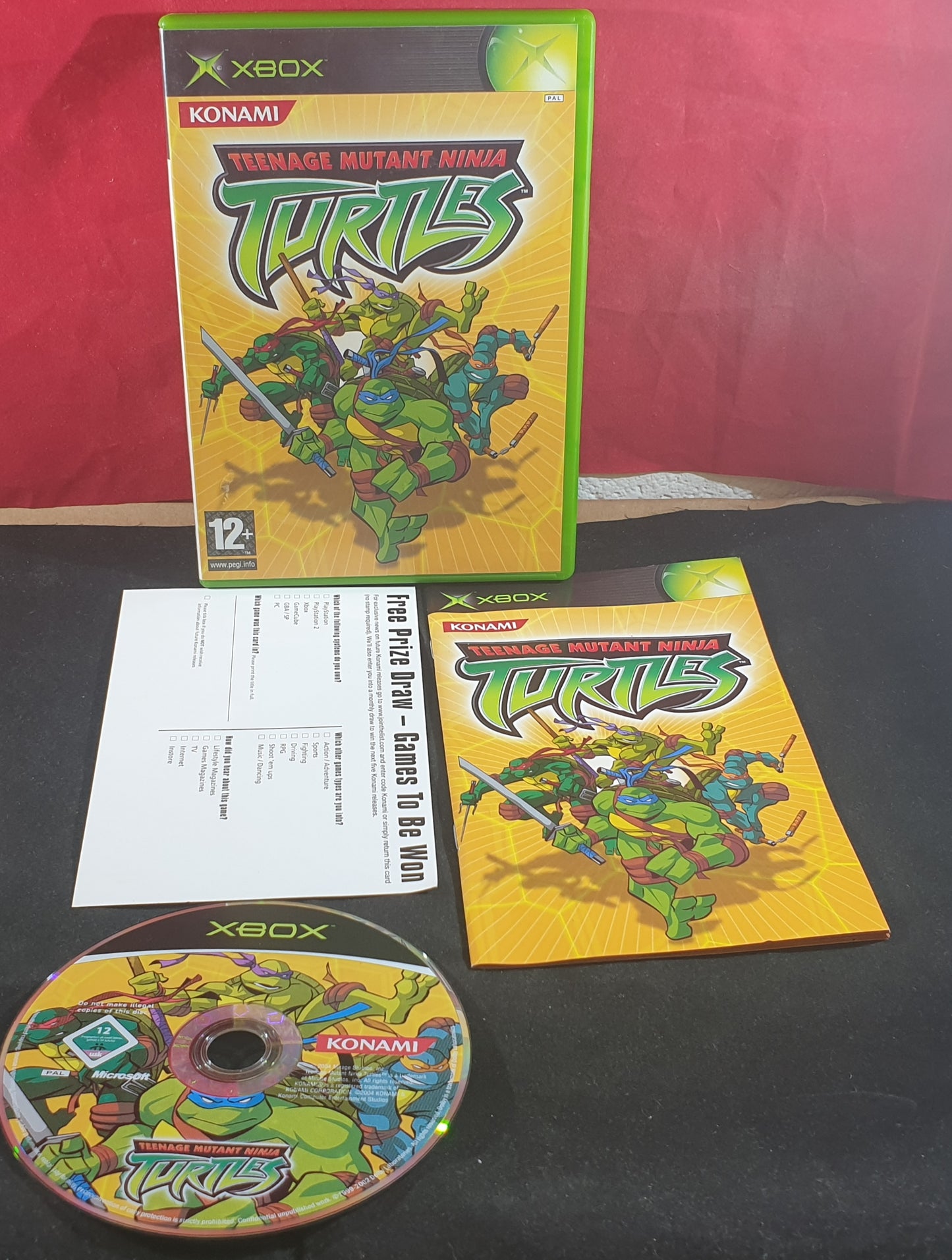 Teenage Mutant Ninja Turtles Microsoft Xbox Game