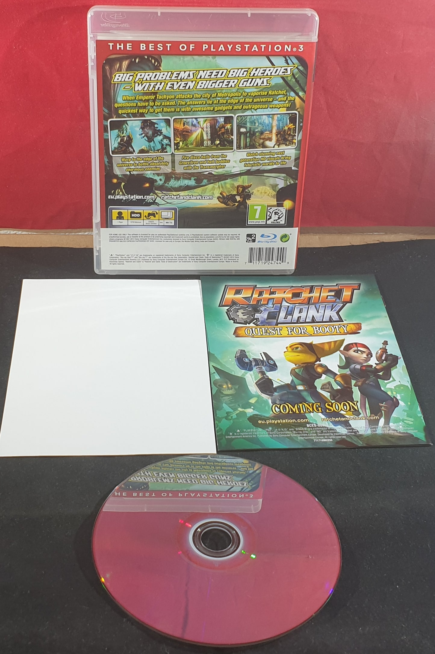 Ratchet & Clank Tools of Destruction Sony Playstation 3 (PS3) Game