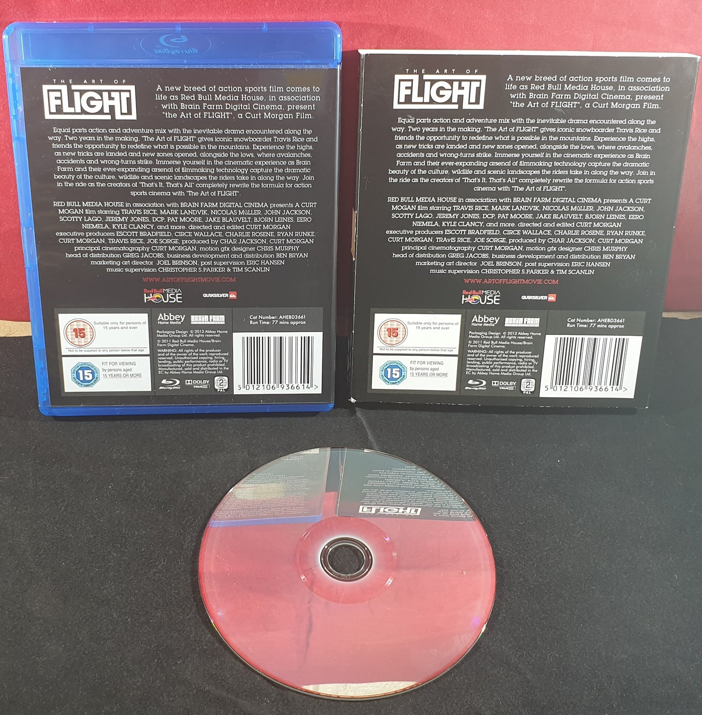 The Art of Flight Blu Ray DVD