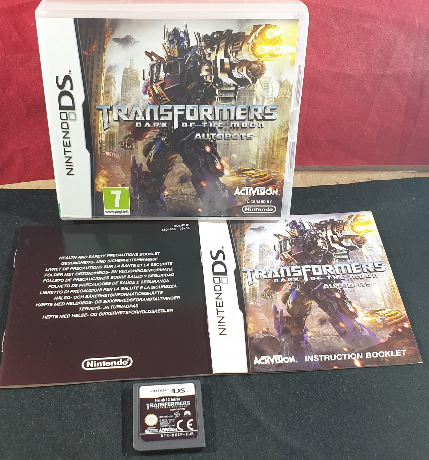 Transformers Dark of the Moon Autobots Nintendo DS Game