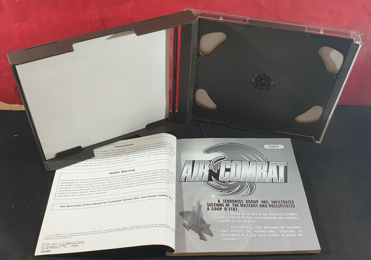 Air Combat Platinum Sony Playstation 1 (PS1) Game