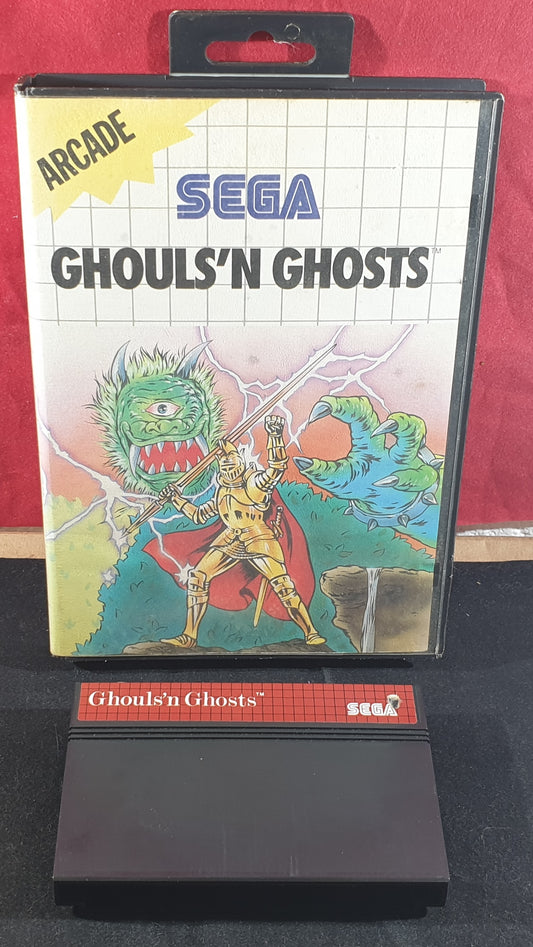 Ghouls 'N Ghosts Sega Master System Game