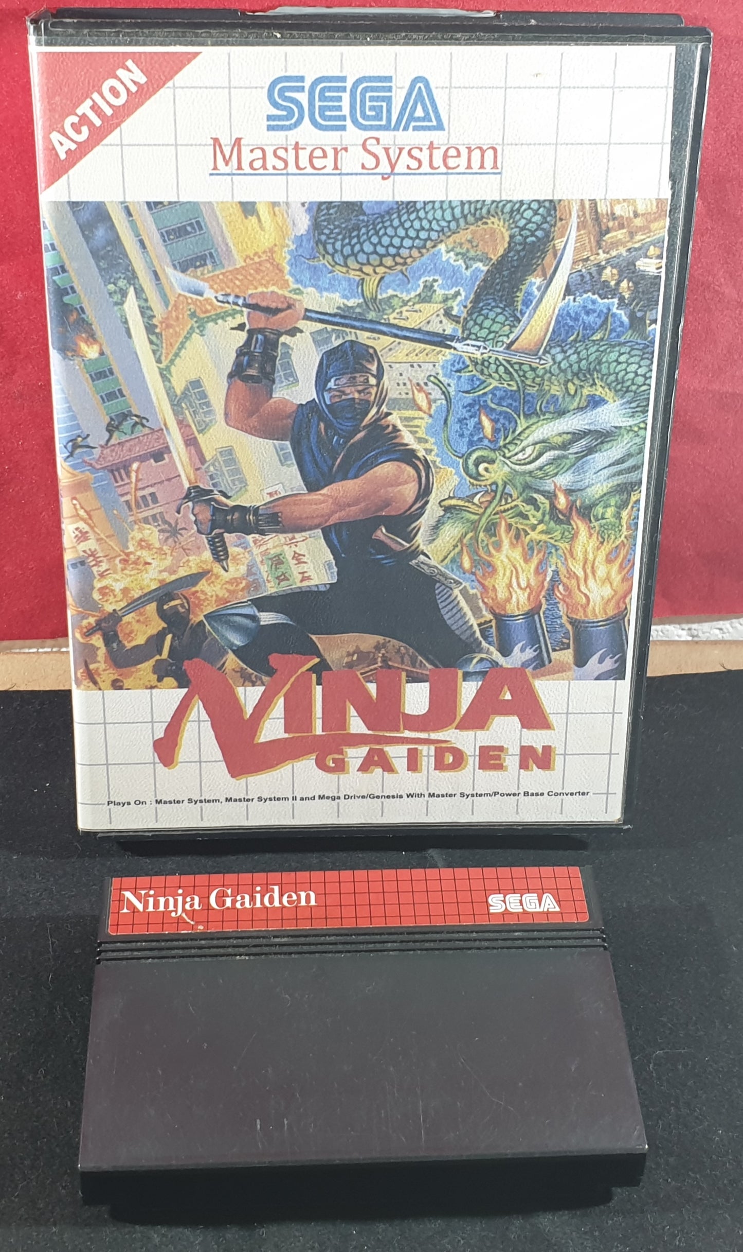 Ninja Gaiden Sega Master System Game