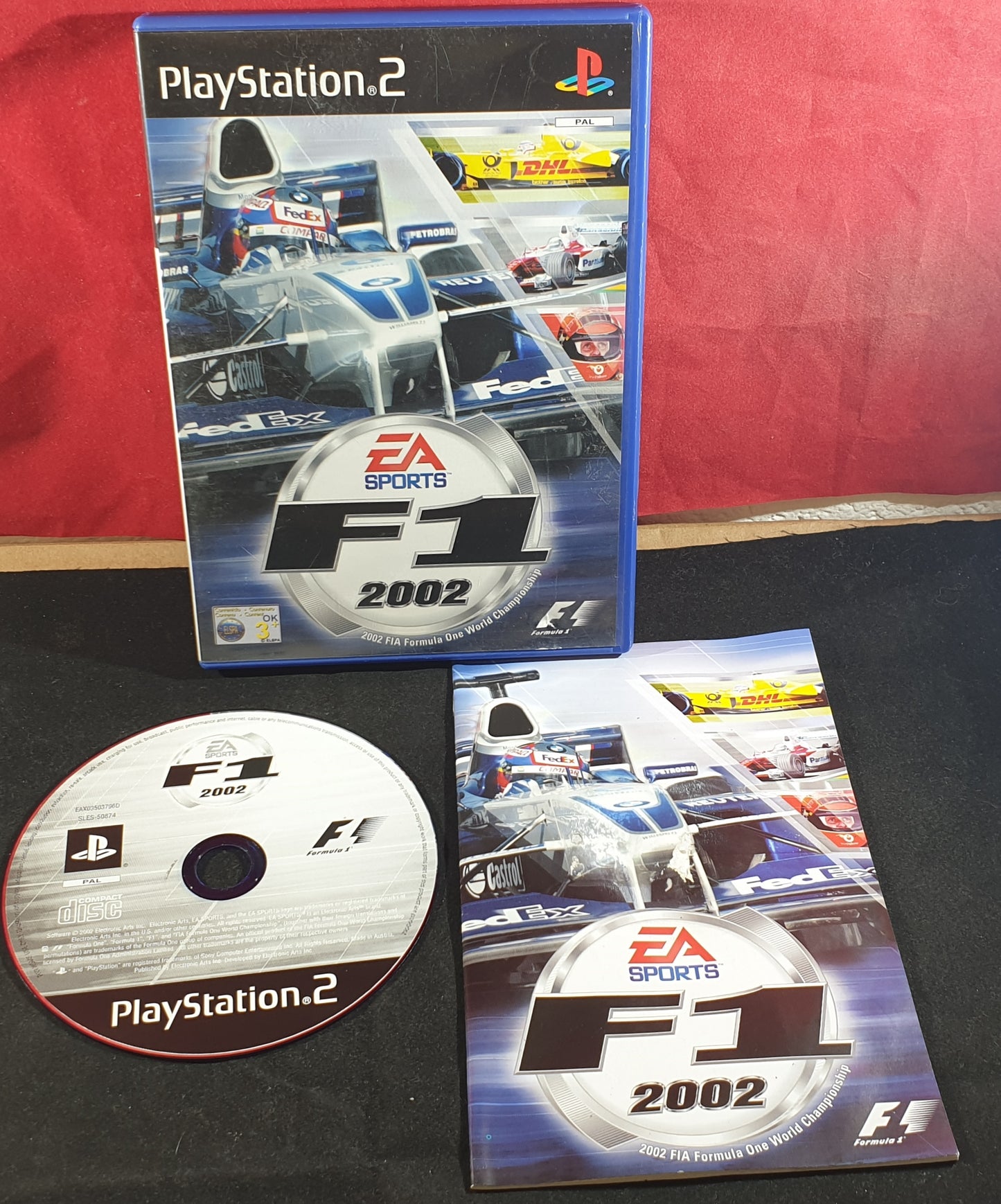 F1 2002 Sony Playstation 2 (PS2) Game