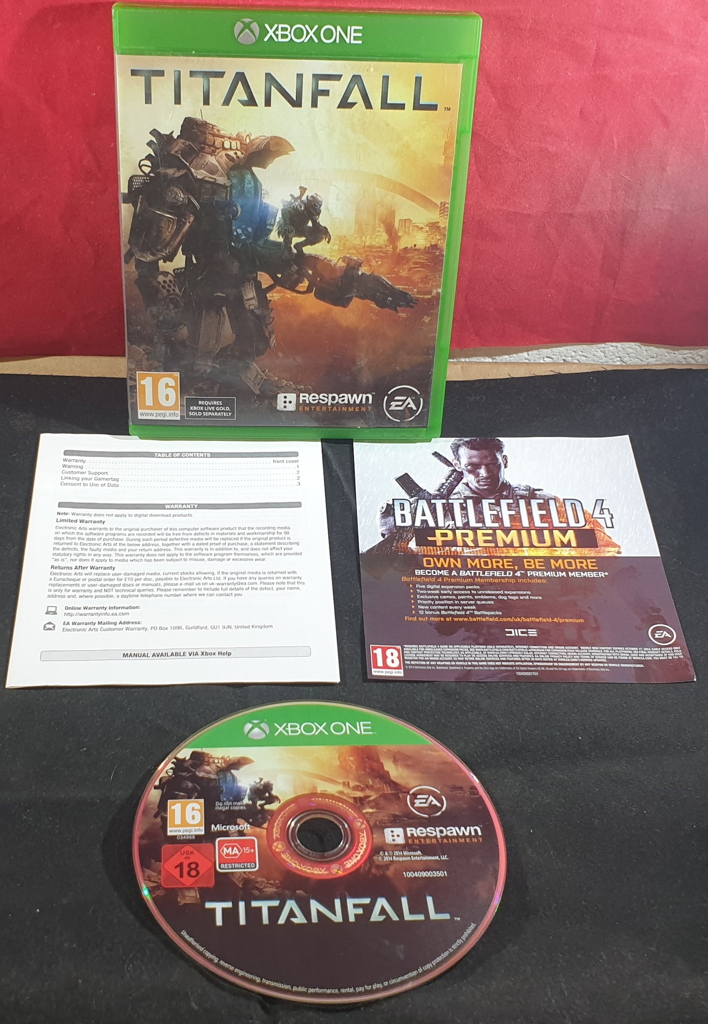 Titanfall Microsoft Xbox One Game