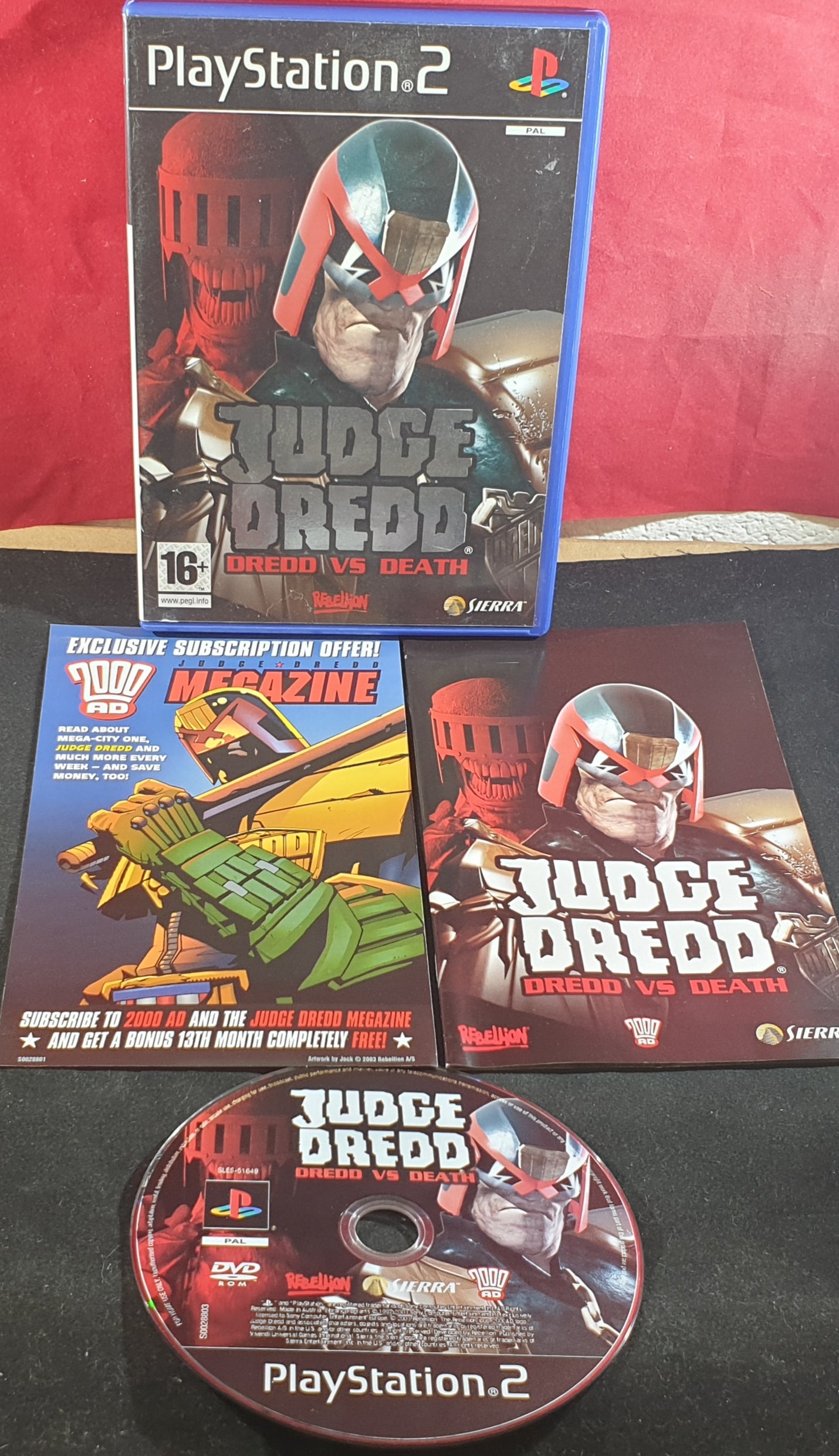 Judge Dredd: Dredd Vs Death Sony Playstation 2 (PS2) Game