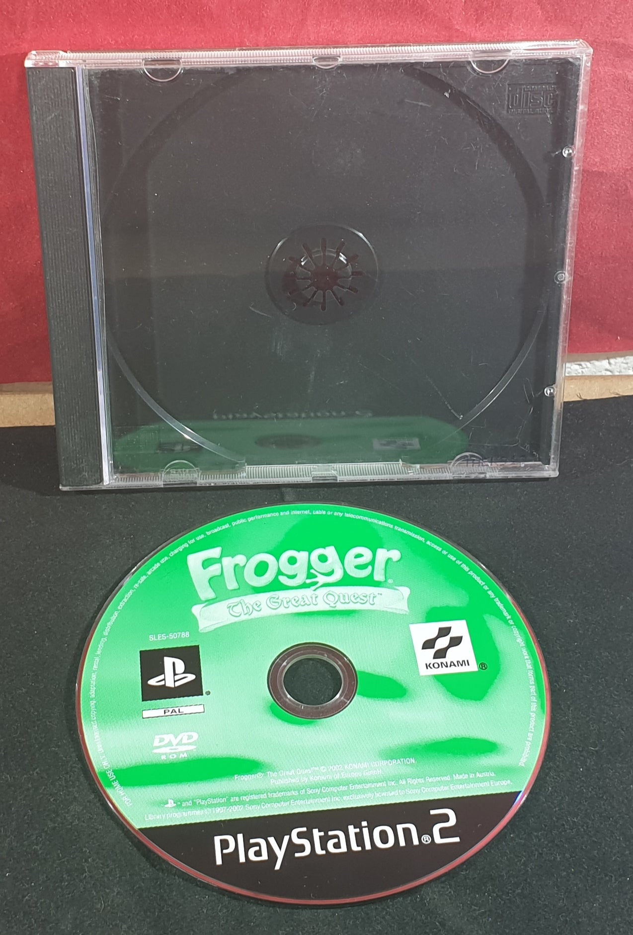 Frogger the Great Quest Disc Only Sony Playstation 2 (PS2) Game