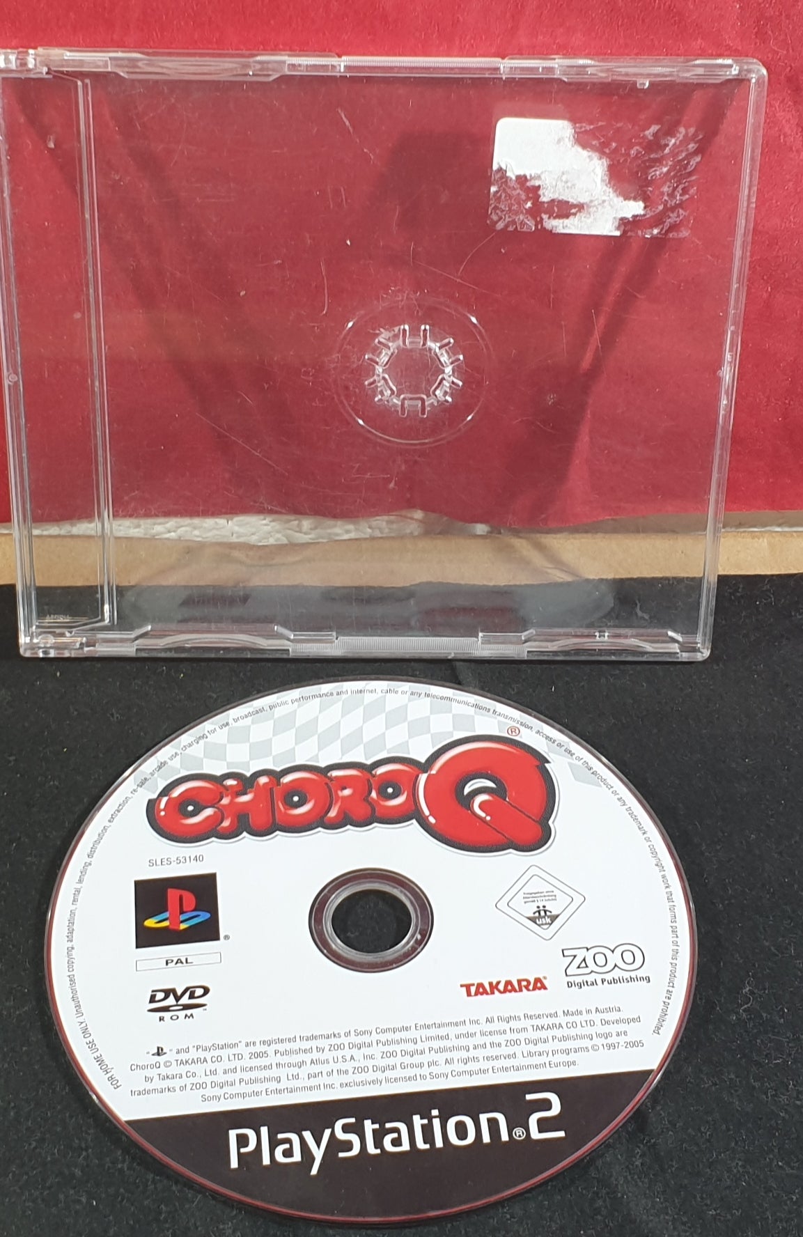 Choro Q Disc Only Sony Playstation 2 (PS2) Game
