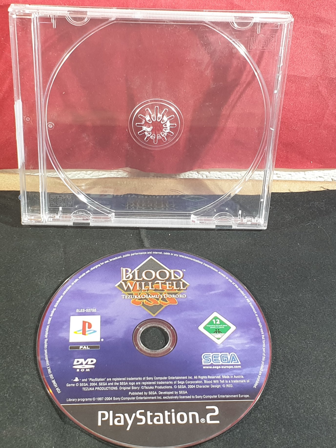 Blood Will Tell Tezuka Osamu's Dororo Disc Only Sony Playstation 2 (PS2) Game