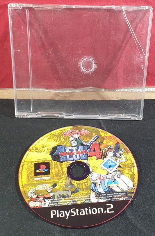 Metal Slug 4 Disc Only Sony Playstation 2 (PS2) Game