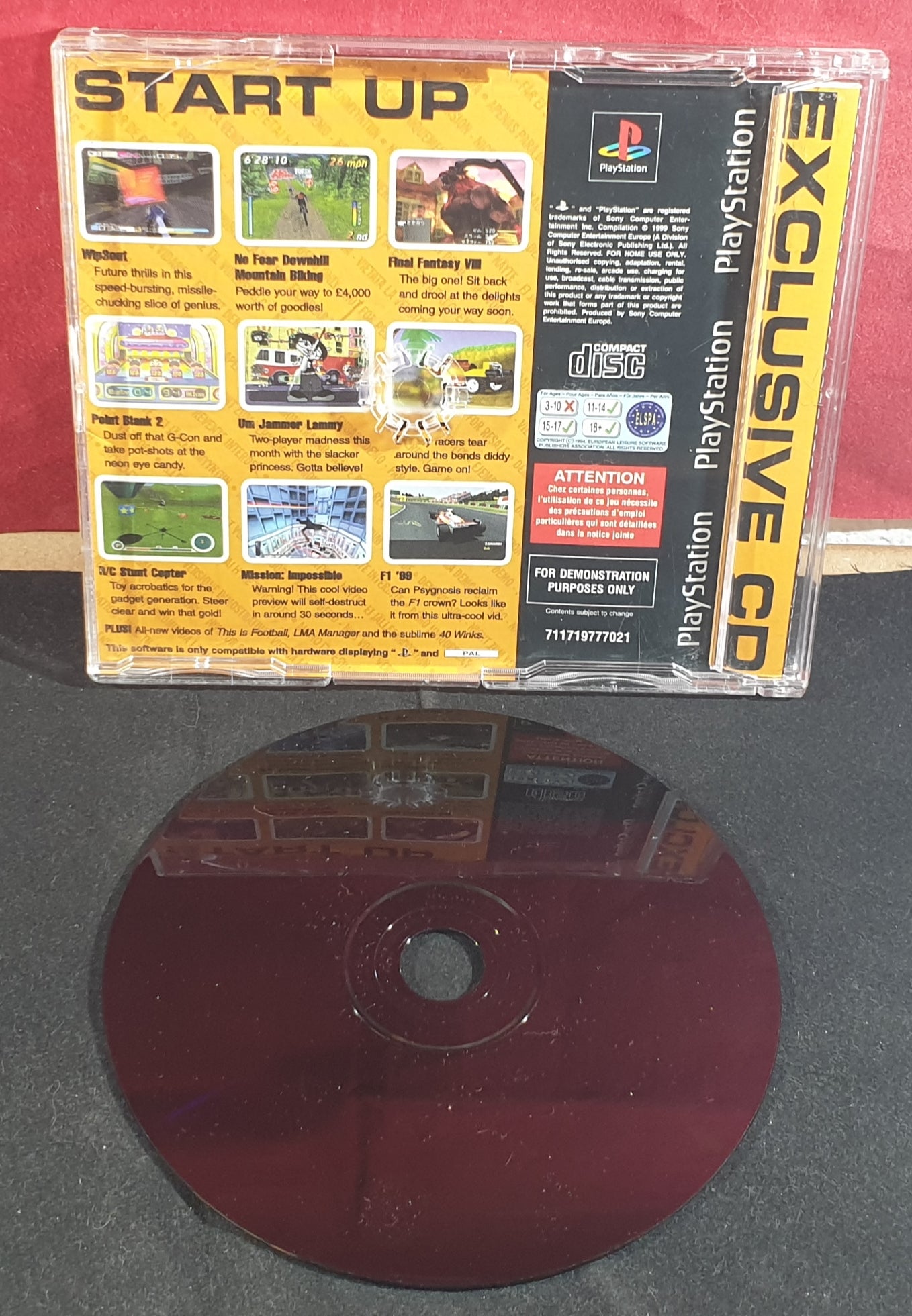 Sony Playstation 1 (PS1) Magazine Demo Disc 50