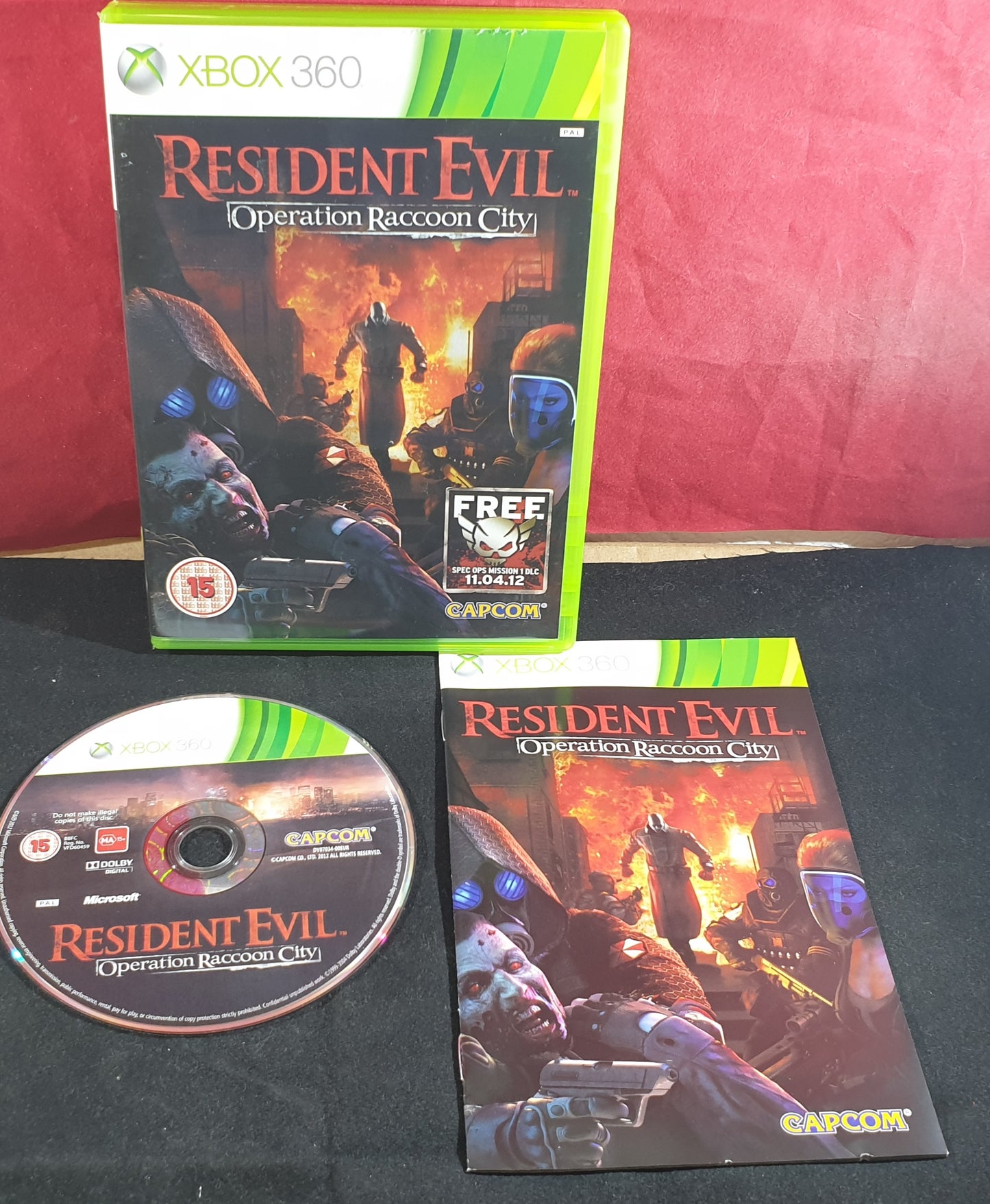 Resident Evil Operation Raccoon City Microsoft Xbox 360 Game