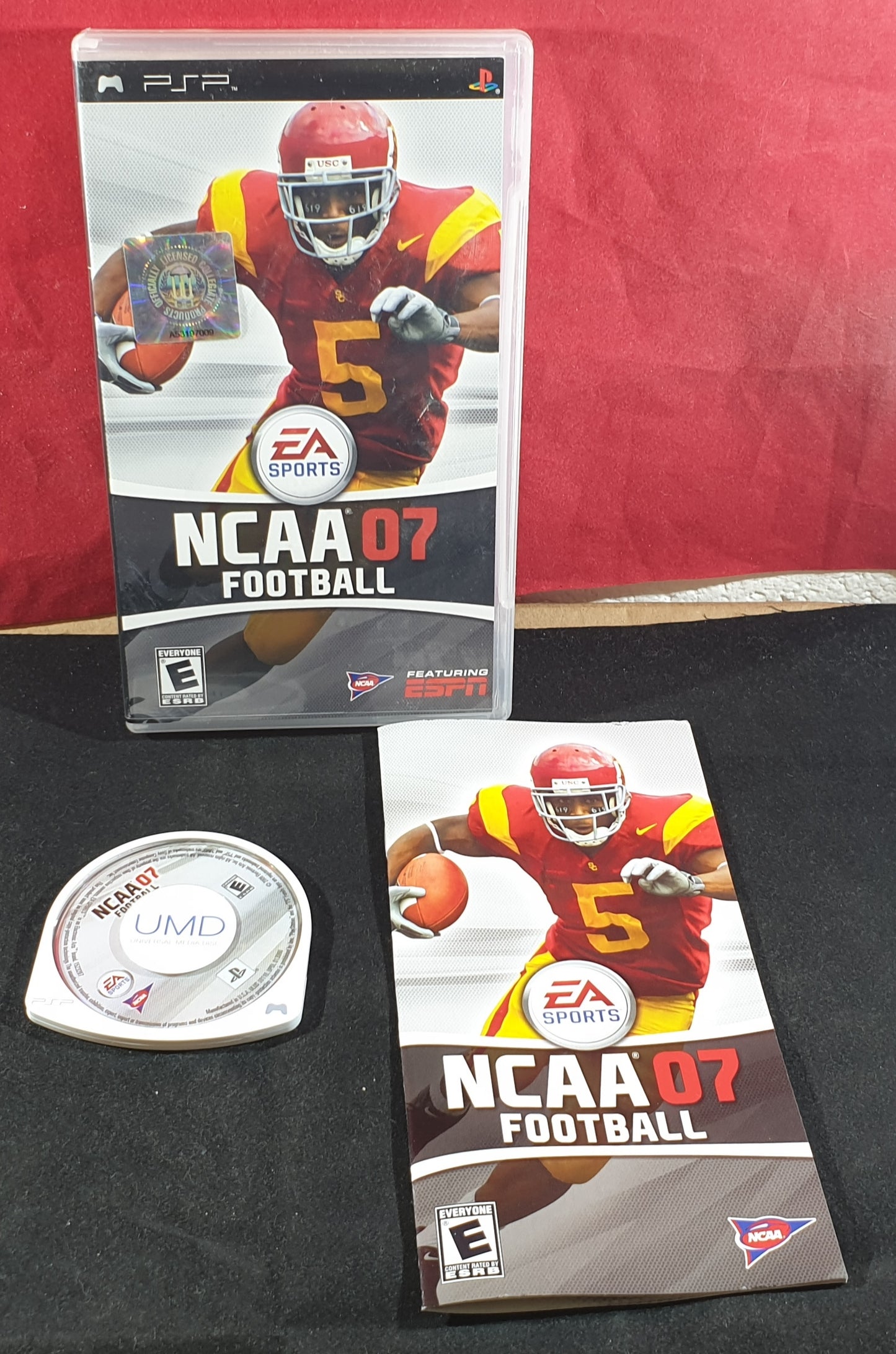 NCAA 07 Football Sony PSP Game