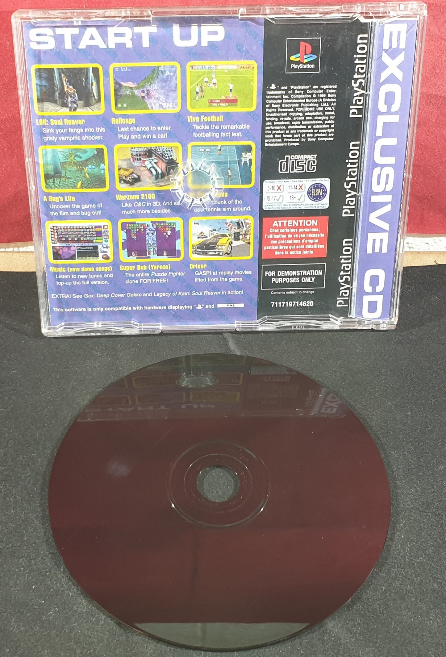 Sony Playstation 1 (PS1) Magazine Demo Disc 43