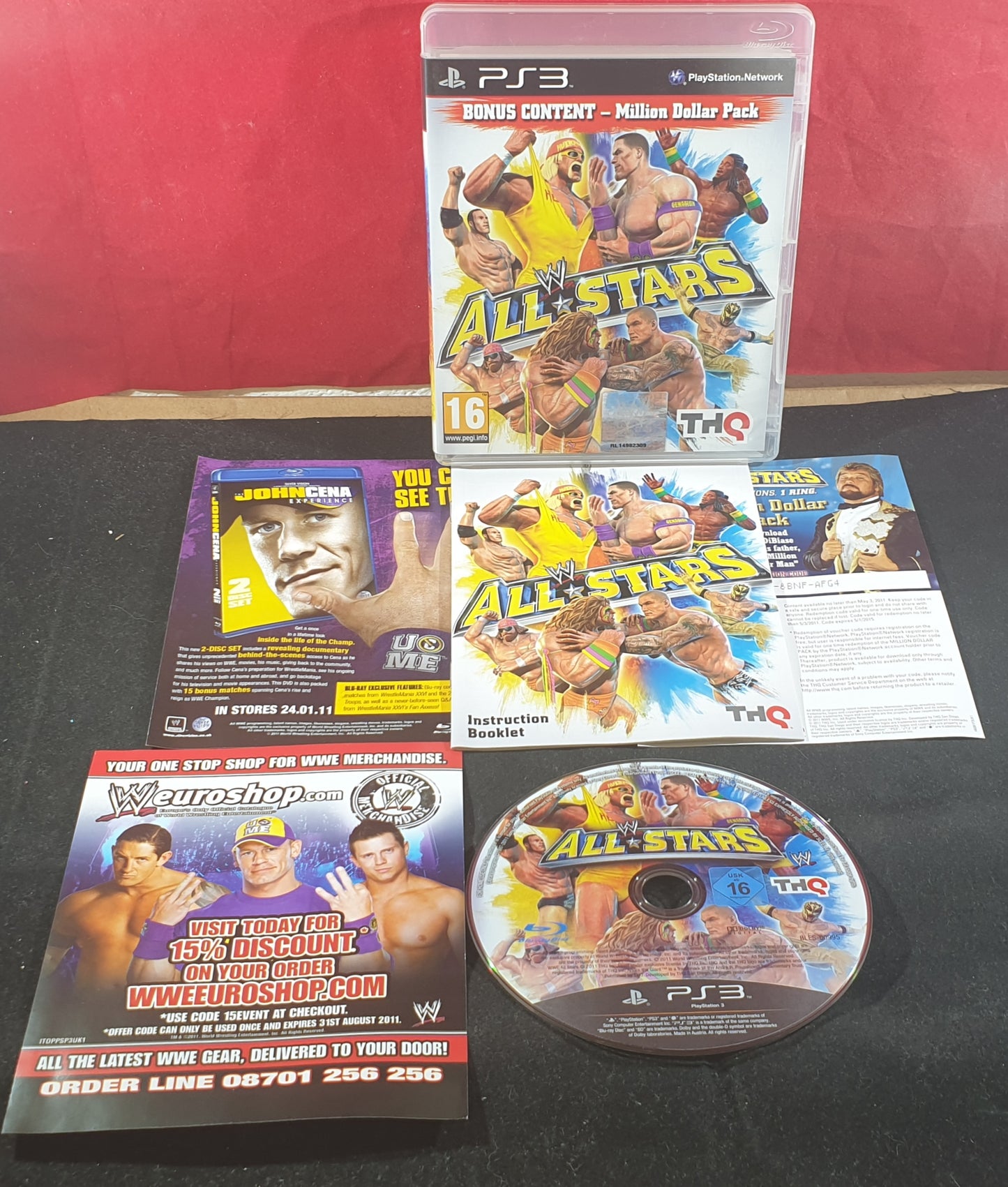 WWE All Stars Sony Playstation 3 (PS3) Game