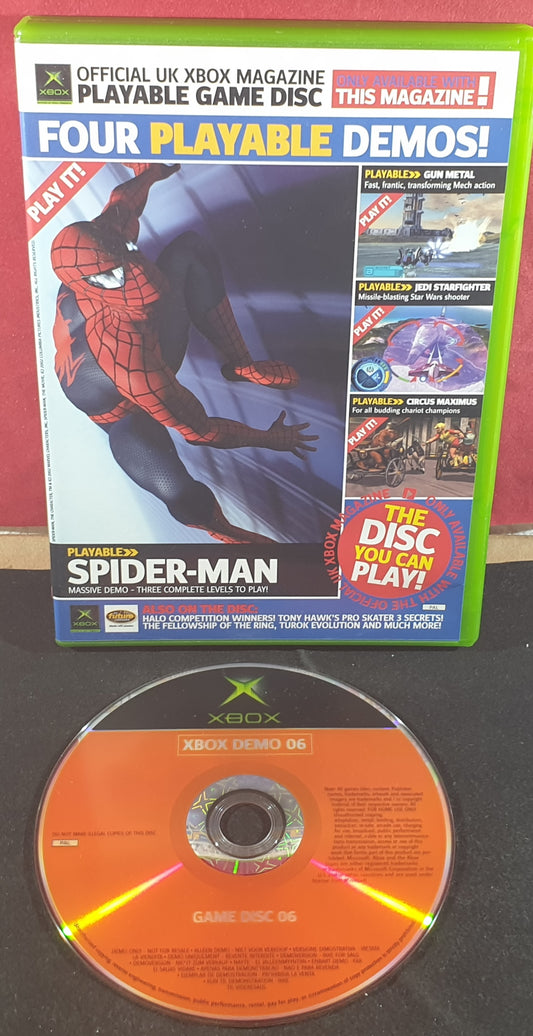 Xbox UK Magazine Microsoft Xbox Original Demo Disc 06