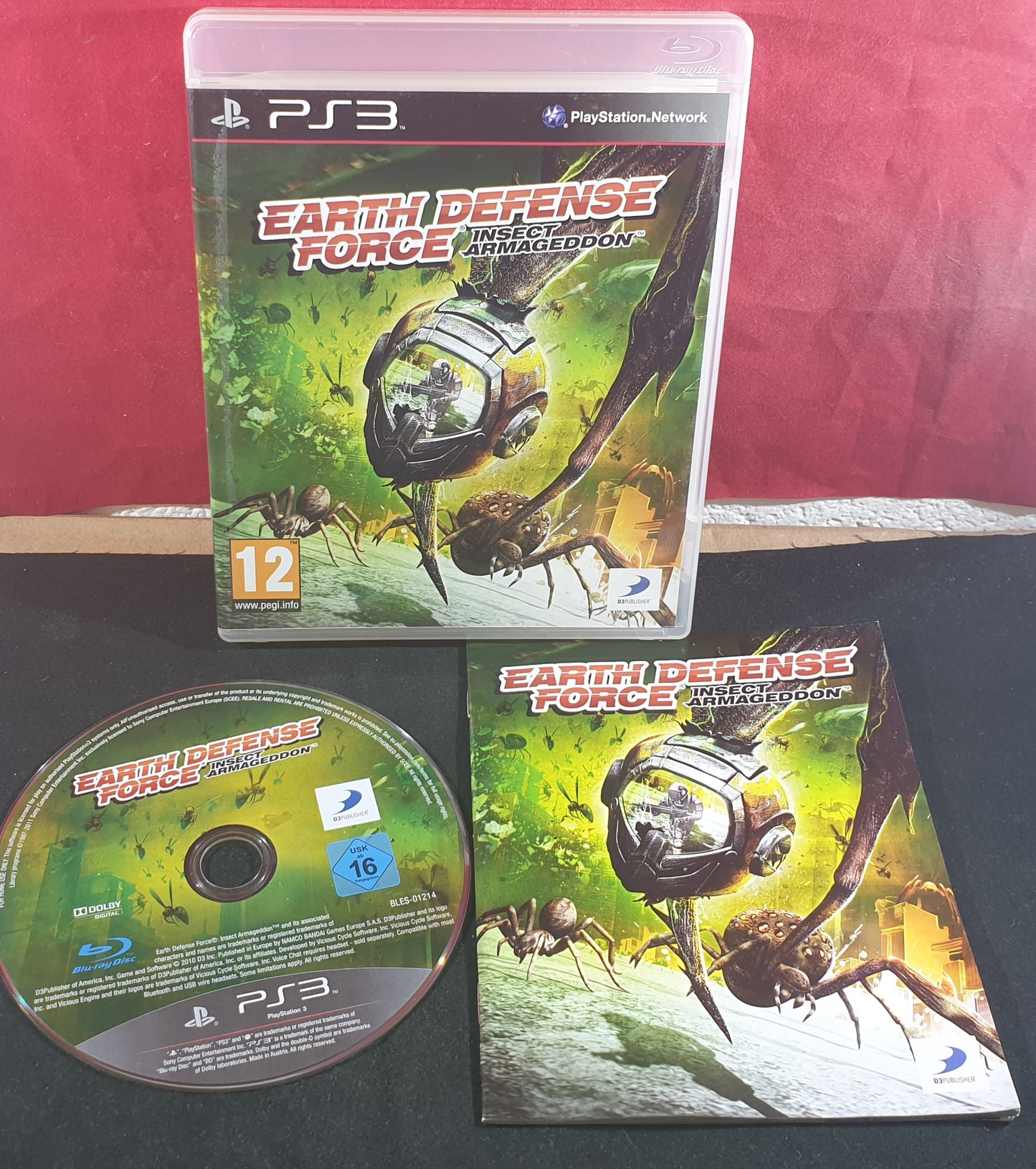 Earth Defense Force Insect Armageddon Sony Playstation 3 (PS3) Game