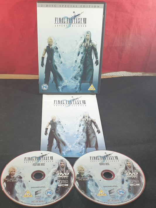 Final Fantasy VII Advent Children DVD