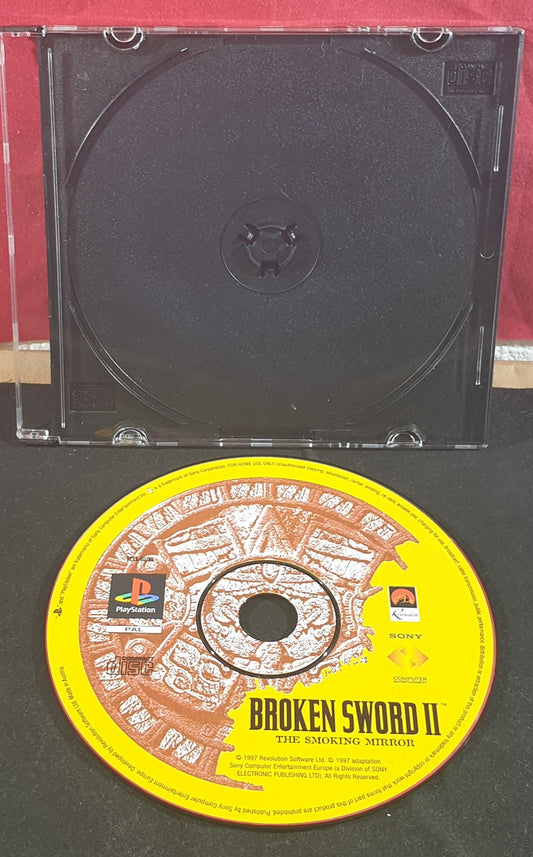 Broken Sword II the Smoking Mirror Sony Playstation 1 (PS1) Game Disc Only