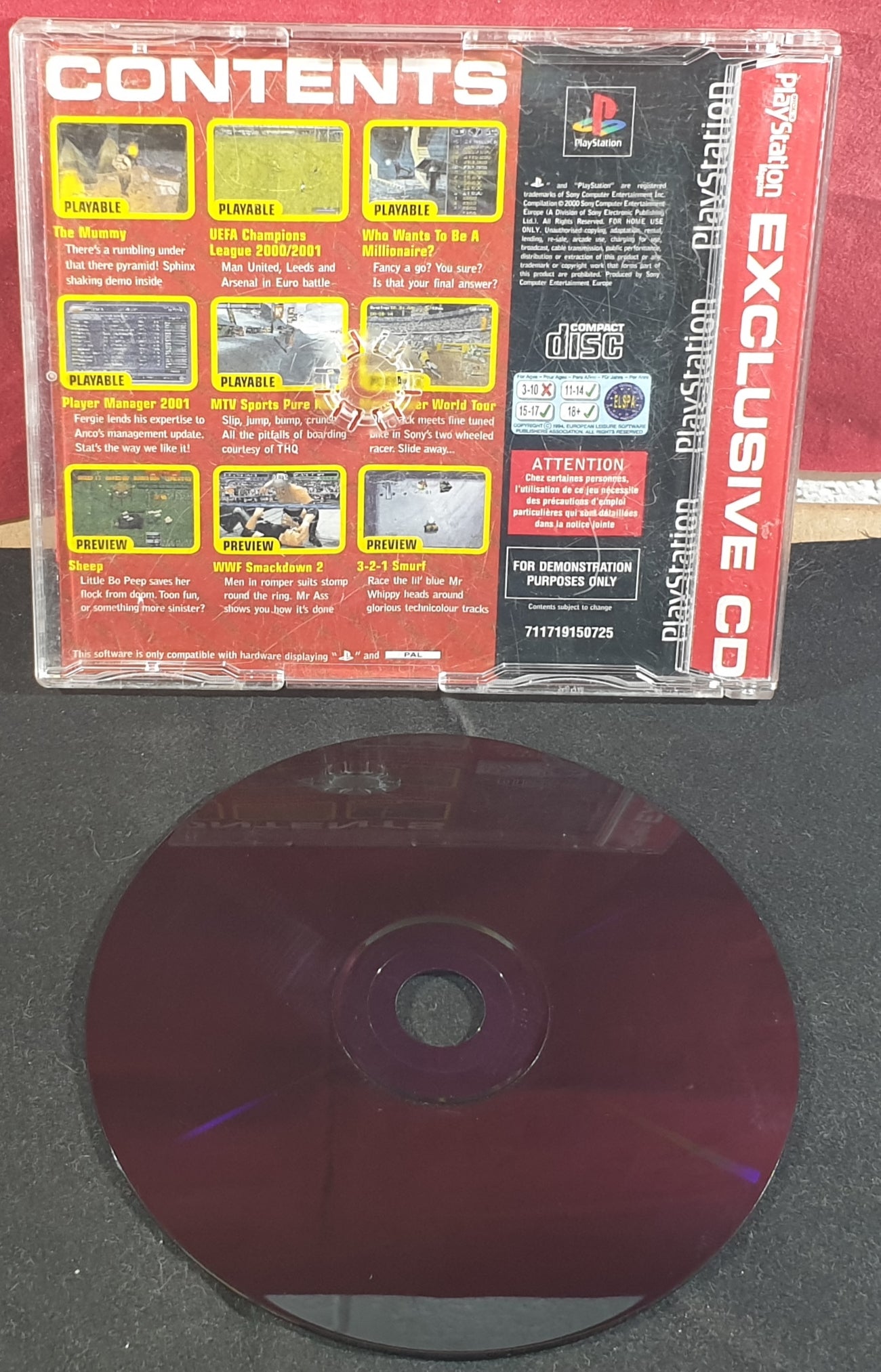 Sony Playstation 1 (PS1) Magazine Demo Disc 66