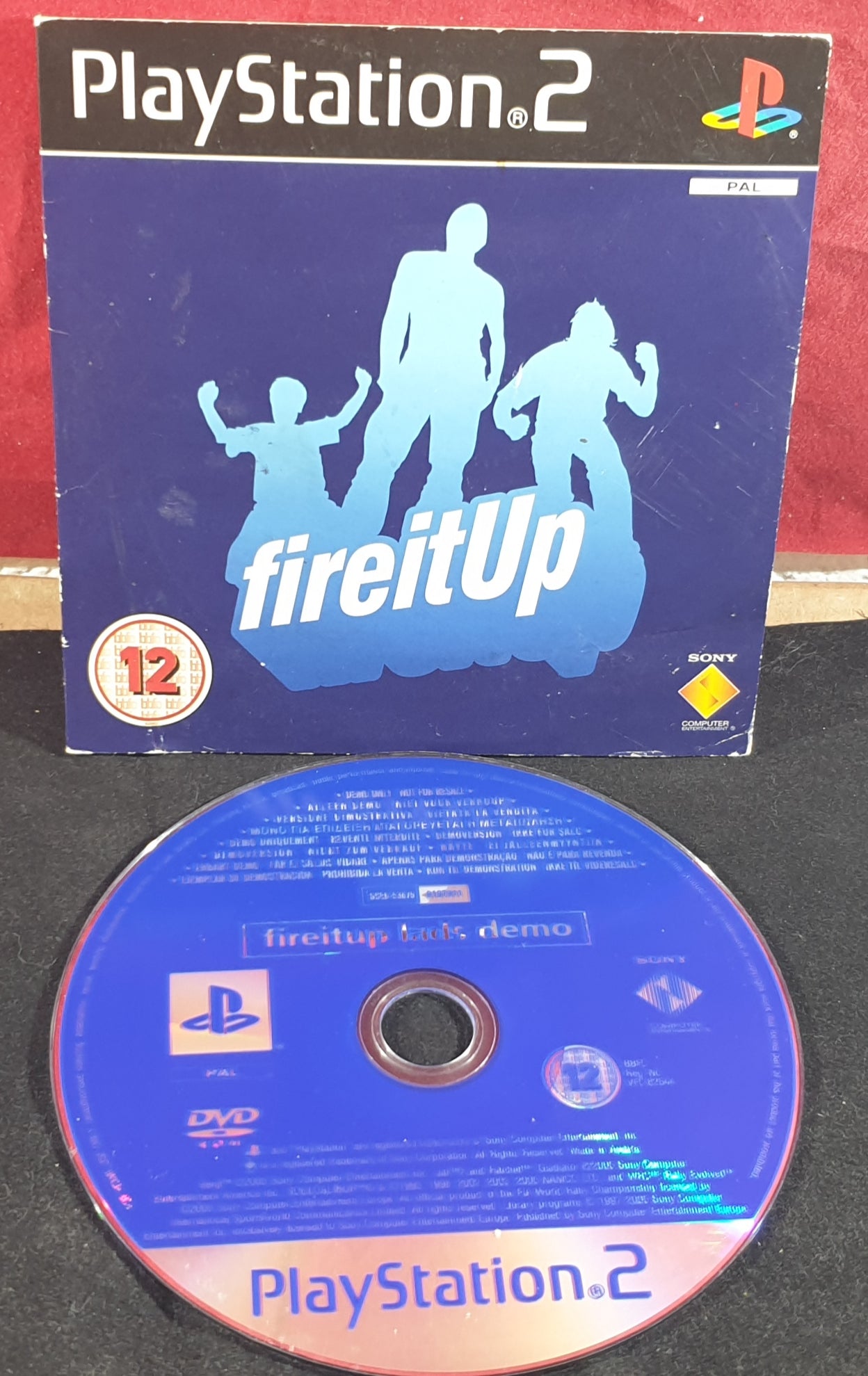Fire it Up Sony Playstation 2 (PS2) RARE Demo Disc
