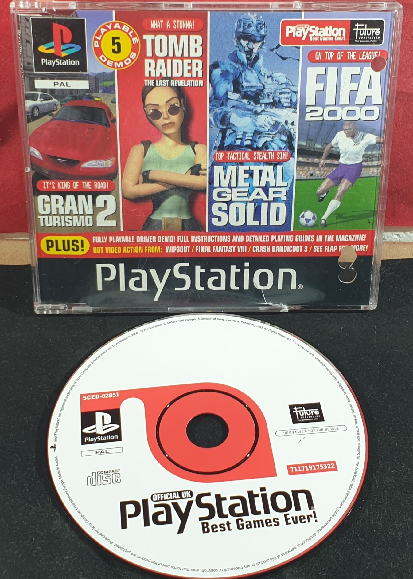 Sony Playstation 1 (PS1) Magazine Best Games Ever Demo Disc RARE