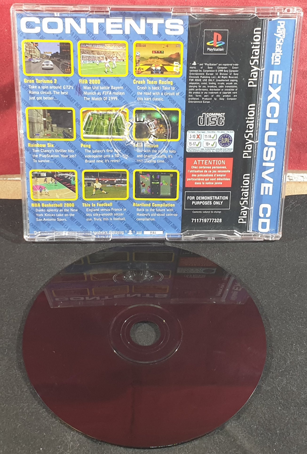 Sony Playstation 1 (PS1) Magazine Demo Disc 53