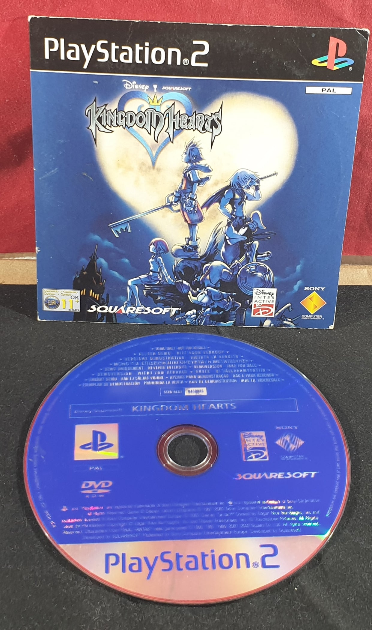 Kingdom Hearts Sony Playstation 2 (PS2) Demo Disc