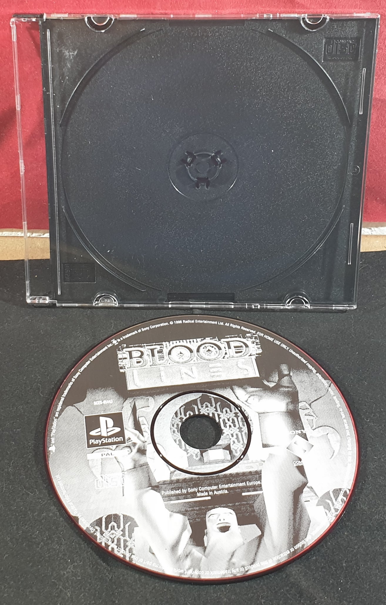 Blood Lines Sony Playstation 1 (PS1) Game Disc Only