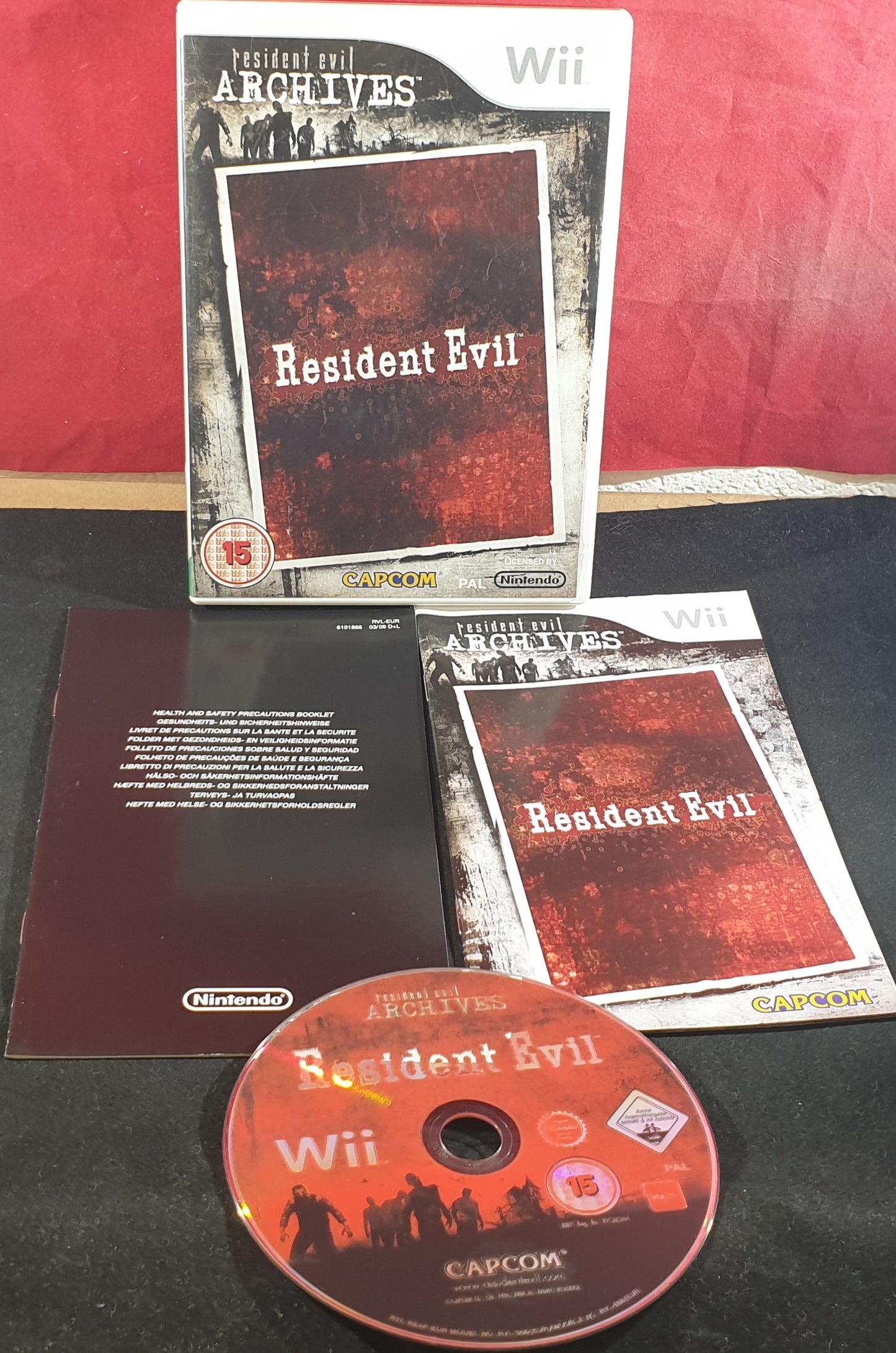 Resident Evil Archives: Resident Evil Nintendo Wii Game