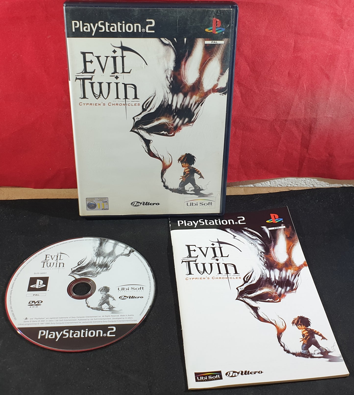 Evil Twin Cyprien's Chronicles Sony Playstation 2 (PS2) Game