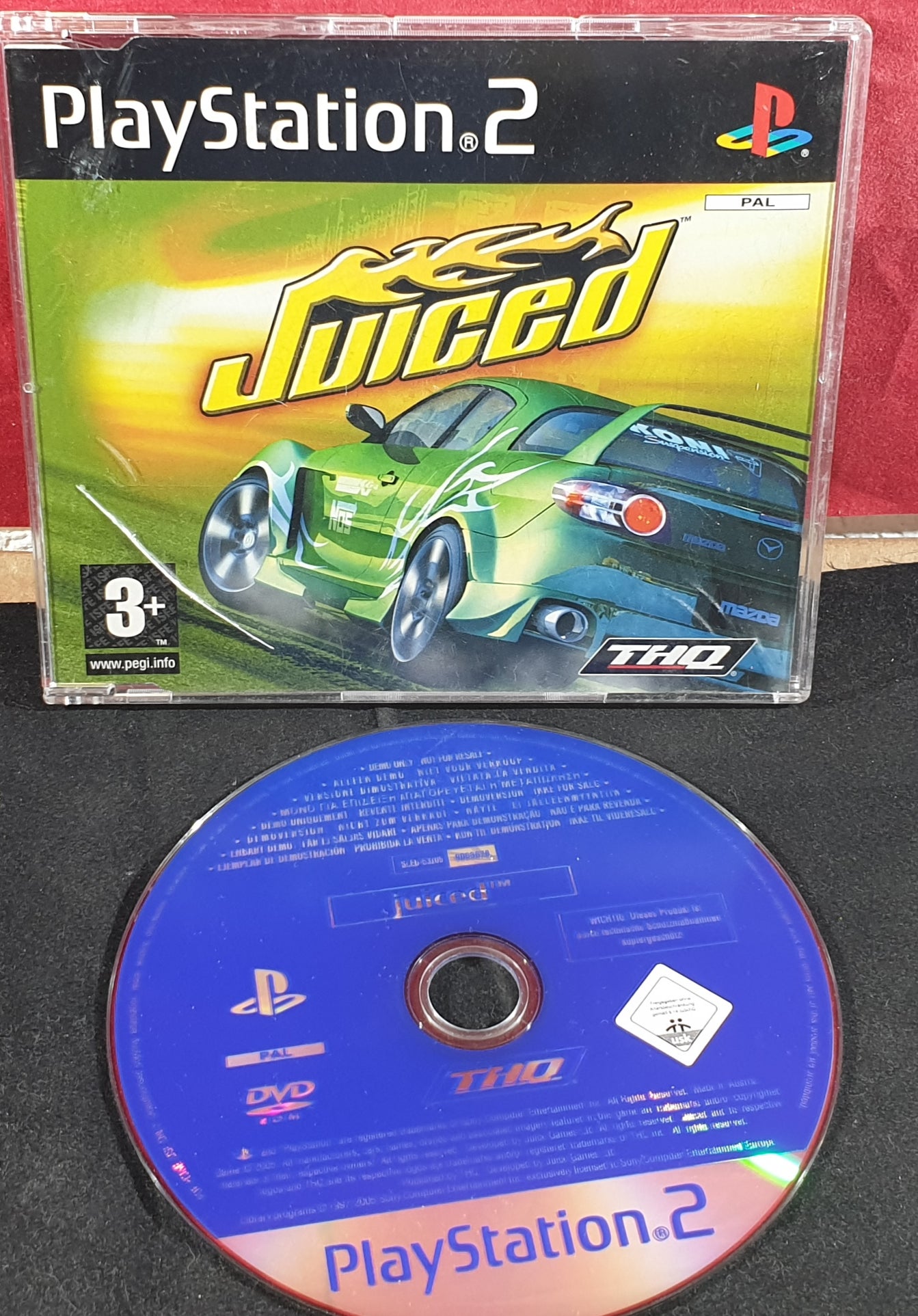 Juiced Sony Playstation 2 (PS2) Demo Disc
