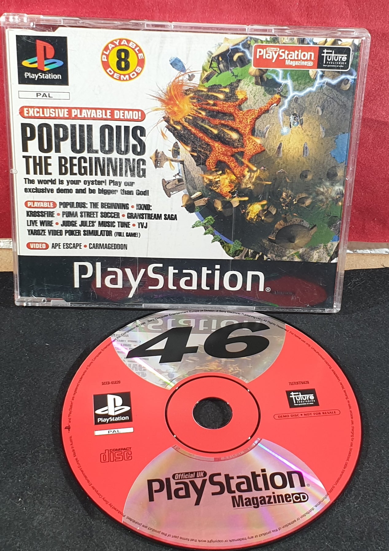 Sony Playstation 1 (PS1) Magazine Demo Disc 46