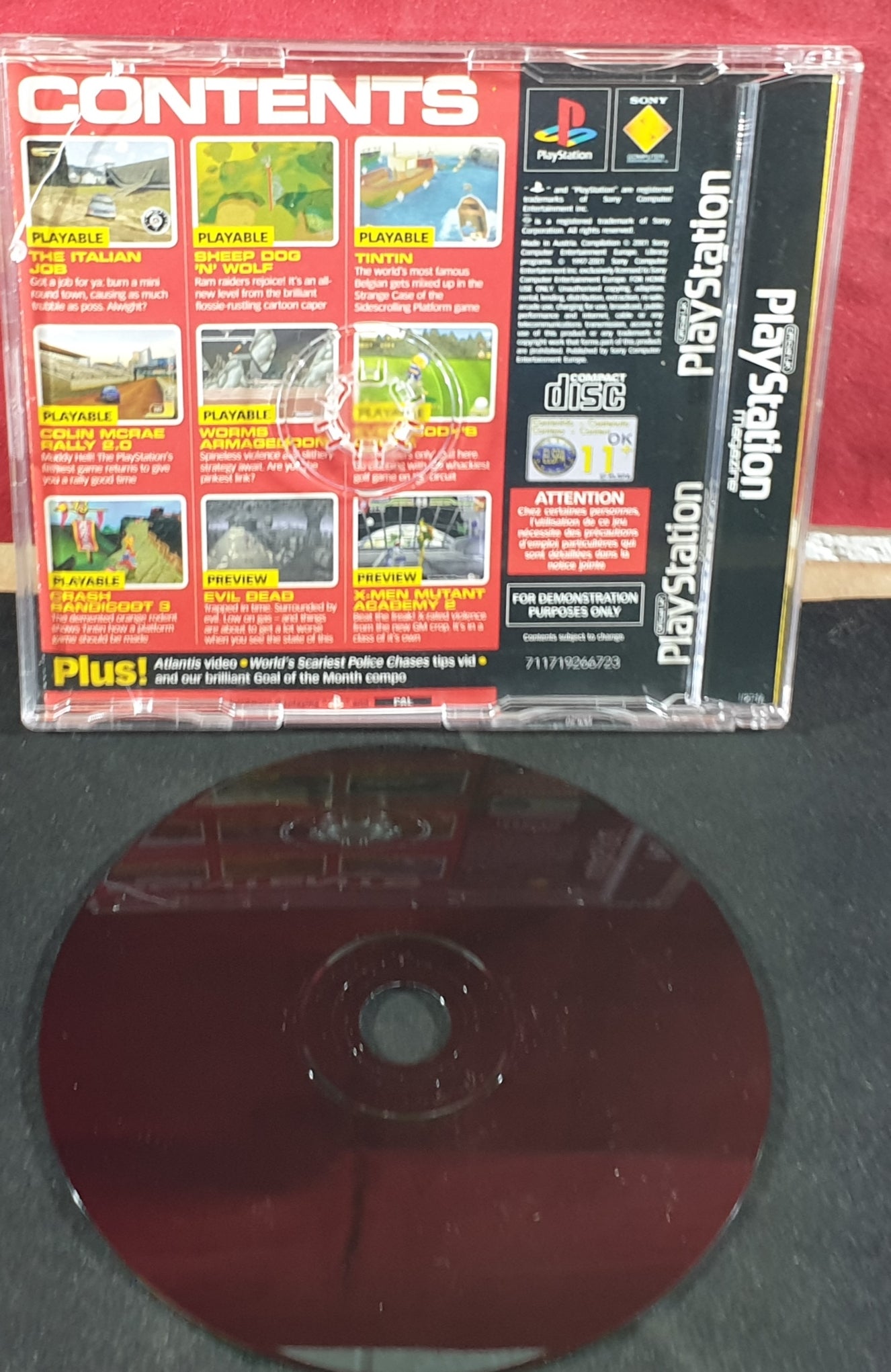 Sony Playstation 1 (PS1) Magazine Demo Disc 75