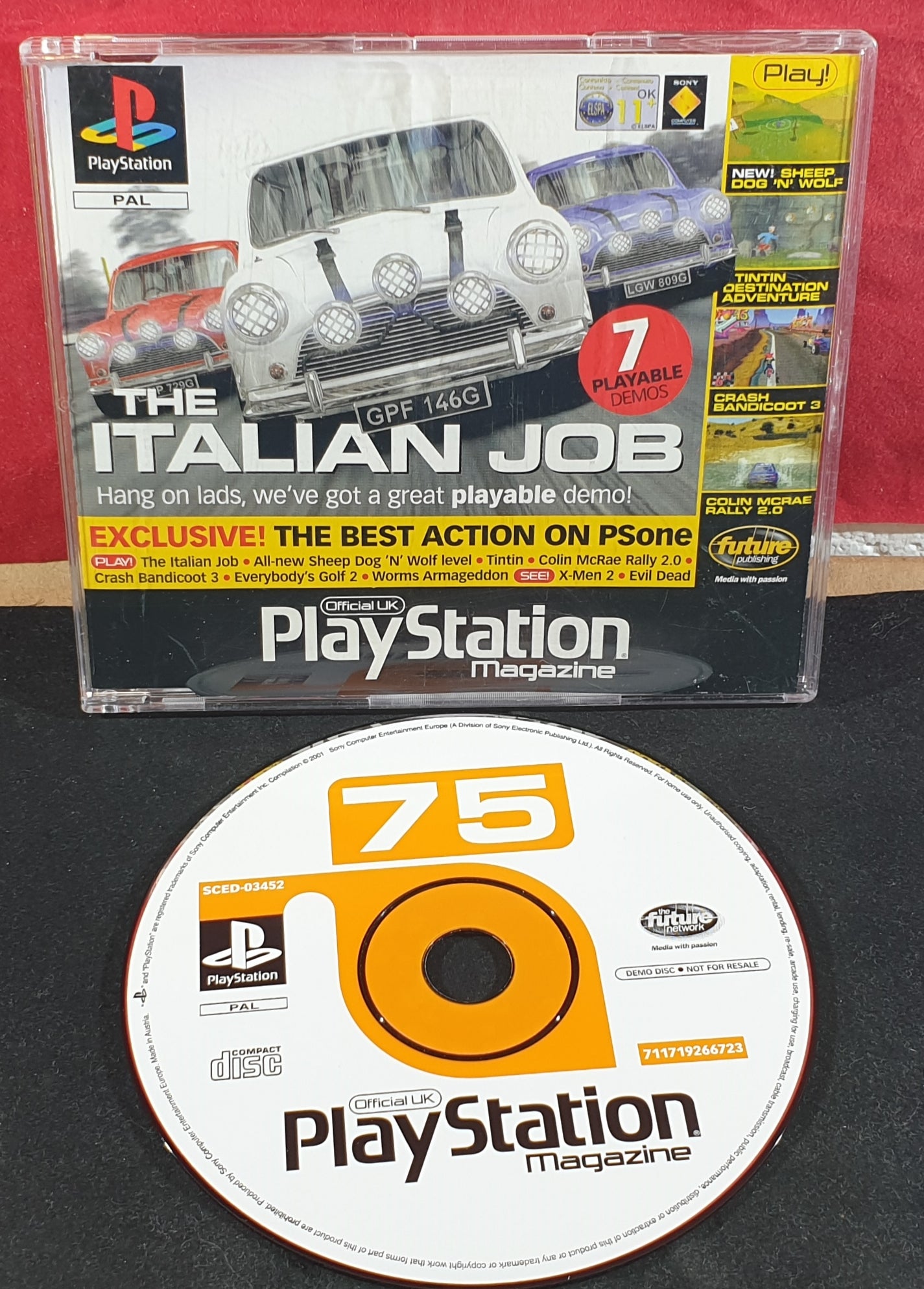 Sony Playstation 1 (PS1) Magazine Demo Disc 75