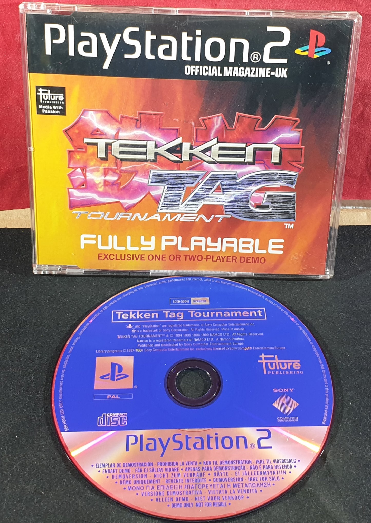 Playstation Magazine Tekken Tag Tournament Sony Playstation 2 (PS2) Demo Disc