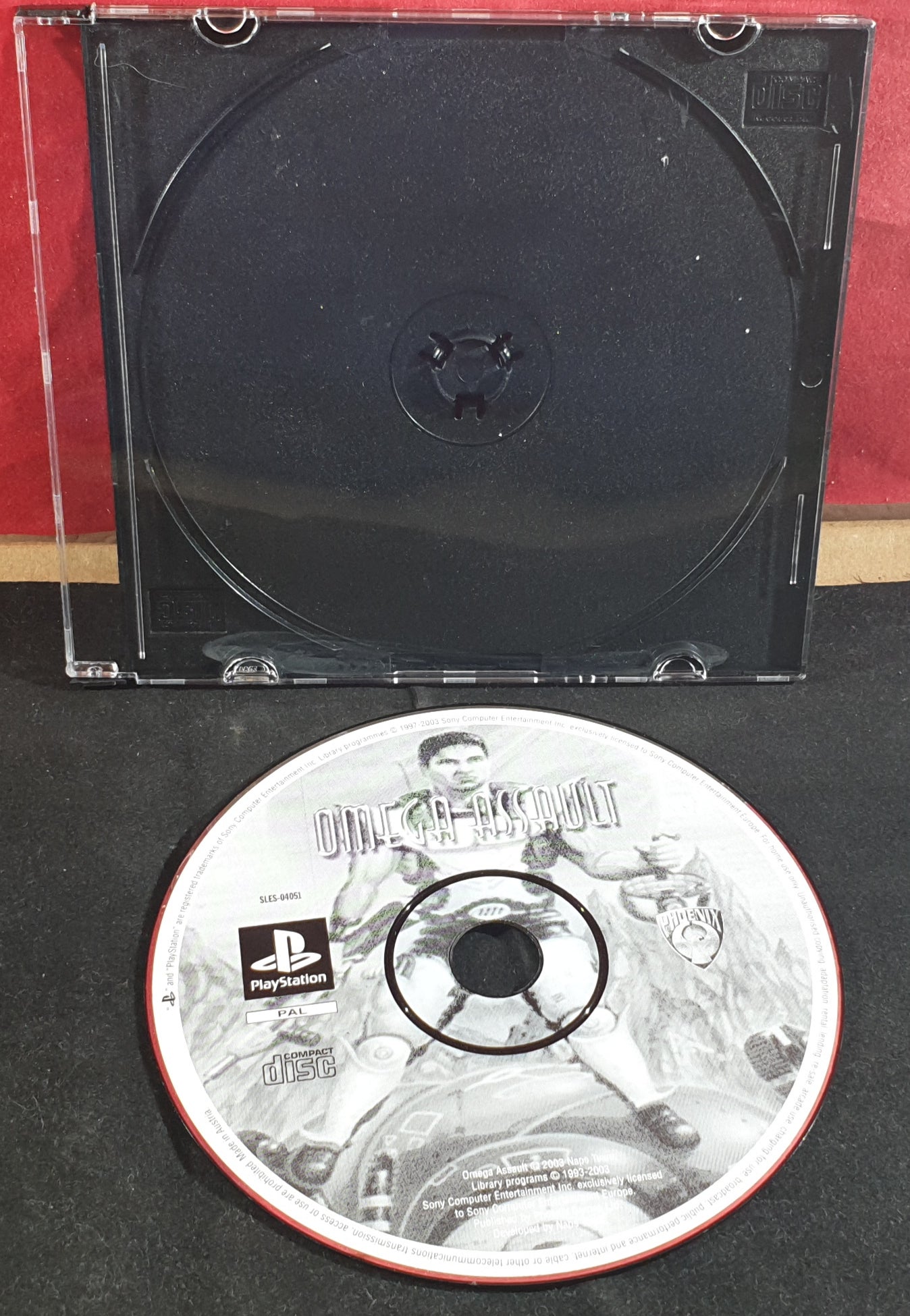 Omega Assault Sony Playstation 1 (PS1) Game Disc Only