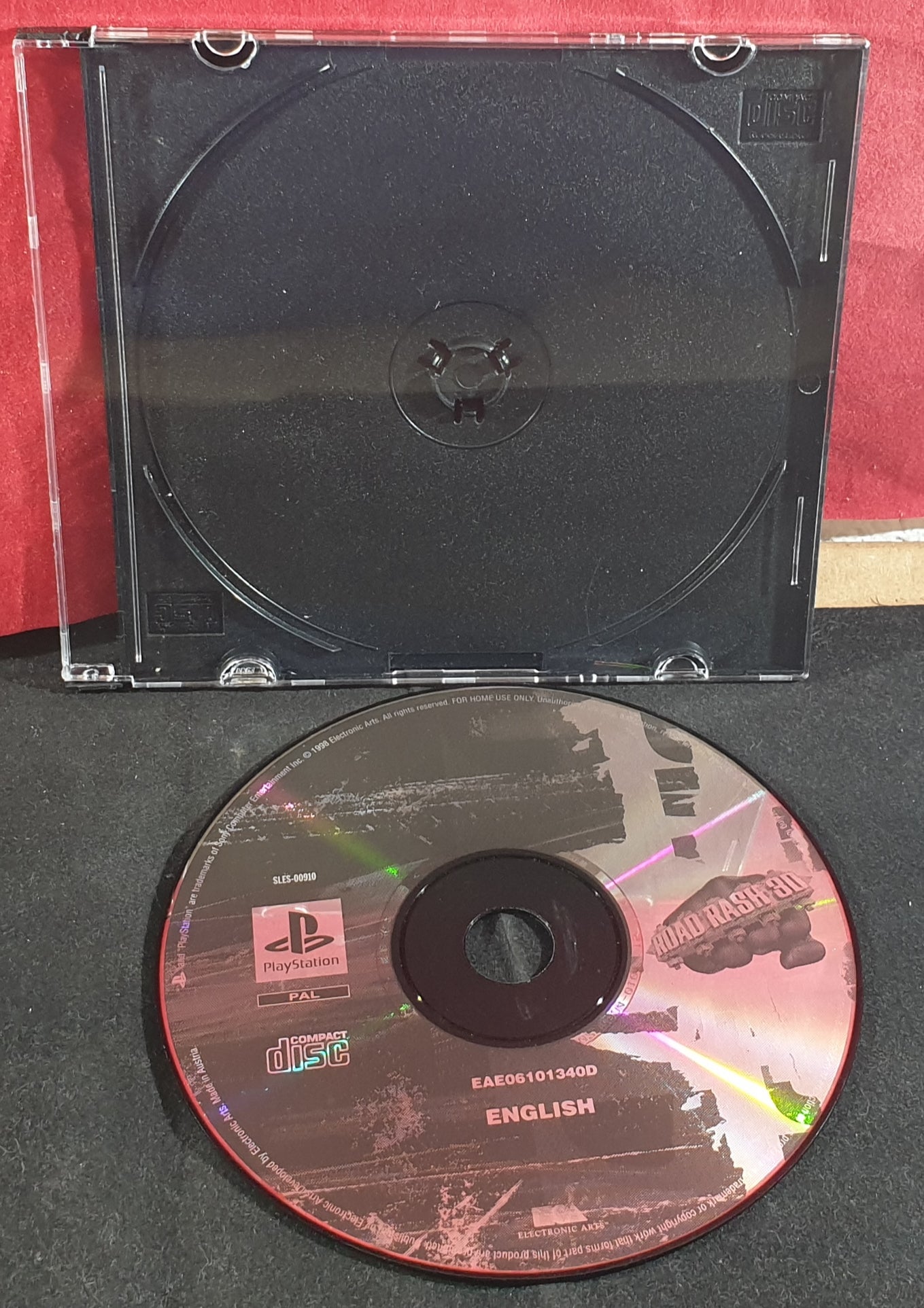Road Rash 3D Sony Playstation 1 (PS1) Game Disc Only