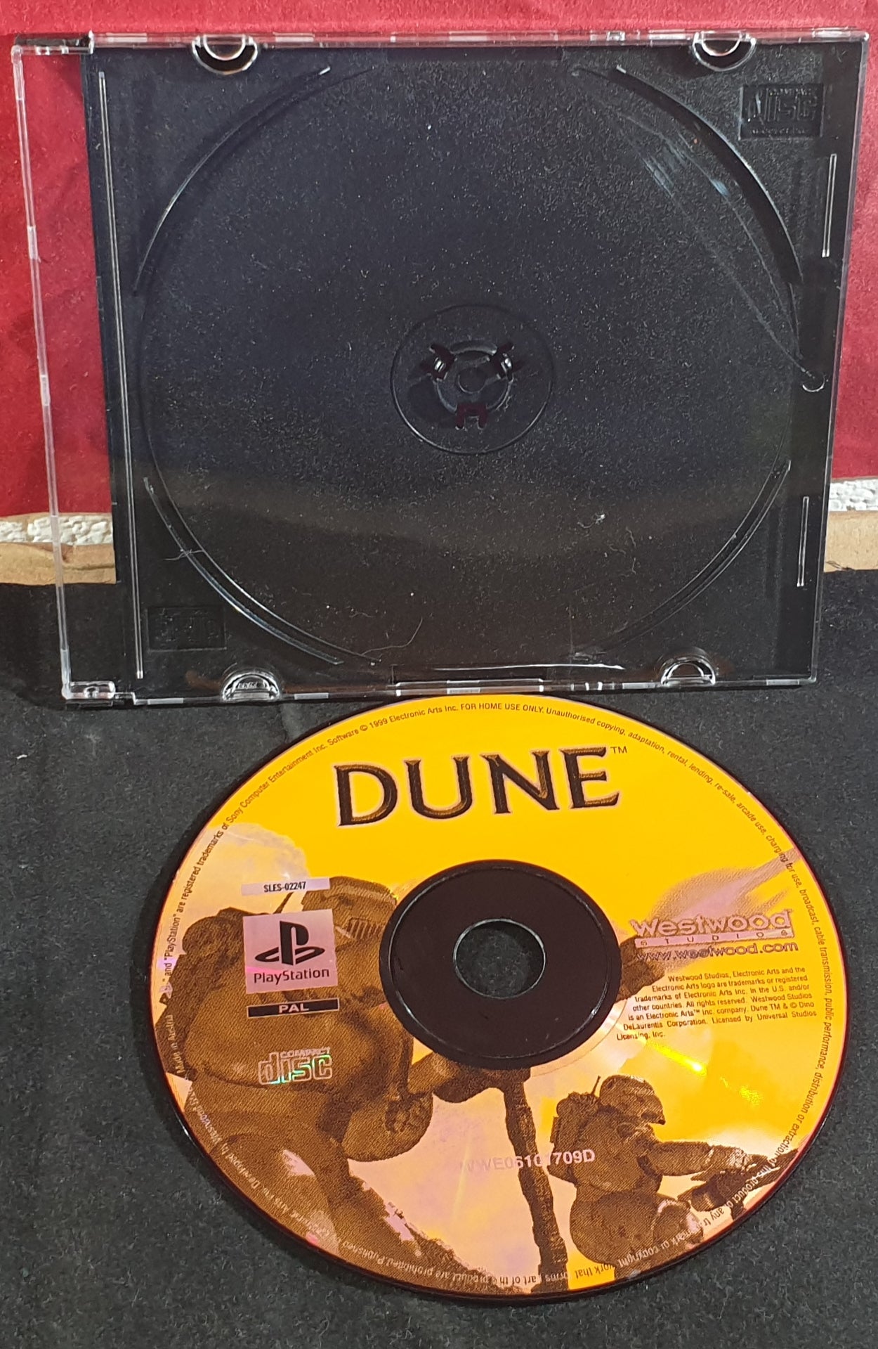 Dune Sony Playstation 1 (PS1) Game Disc Only