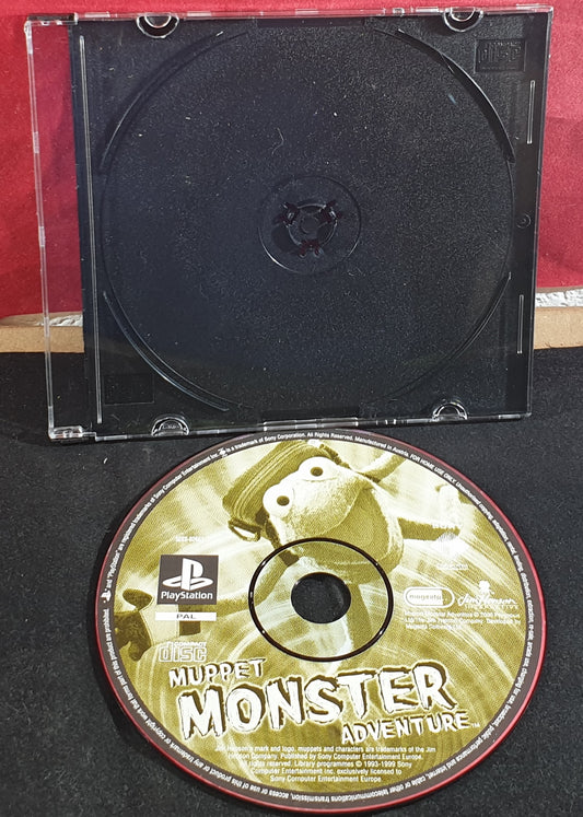 Muppet Monster Adventure Sony Playstation 1 (PS1) Game Disc Only