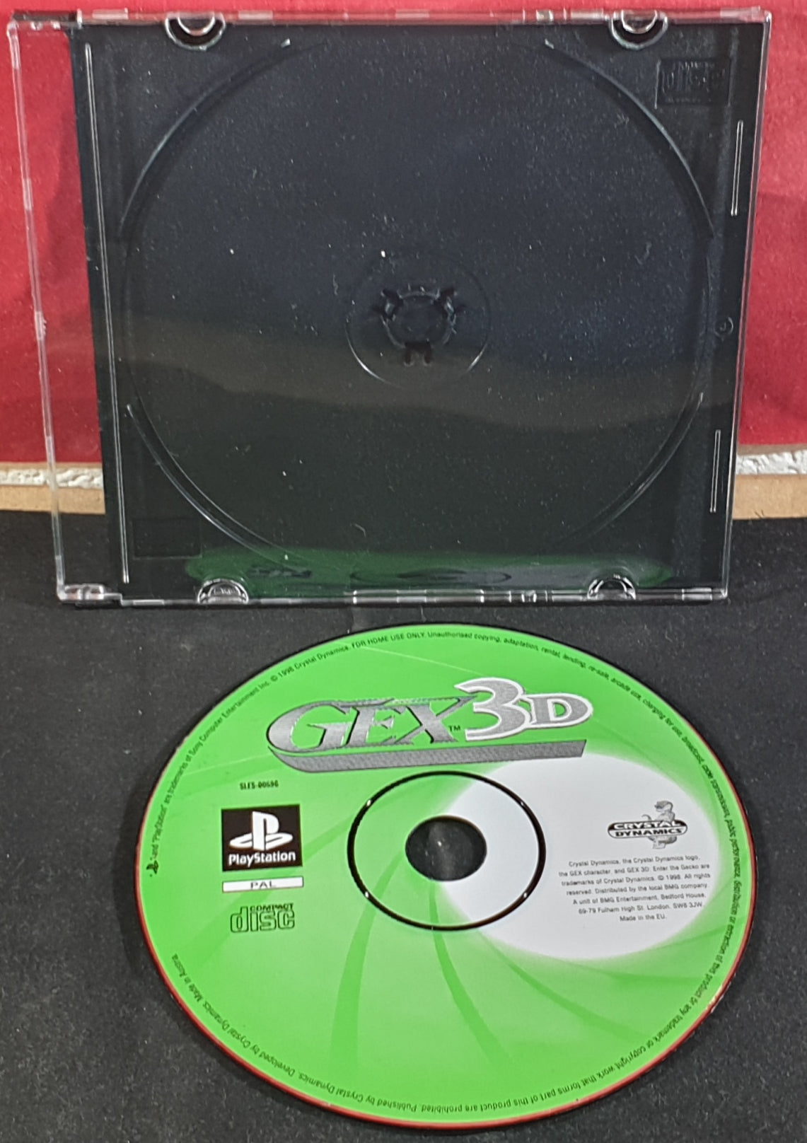 Gex 3D Sony Playstation 1 (PS1) Game Disc Only