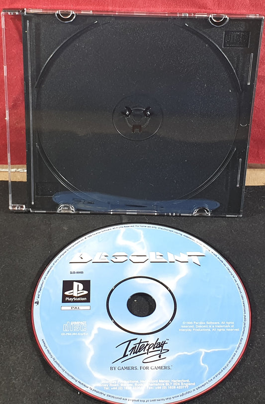 Descent Sony Playstation 1 (PS1) Game Disc Only