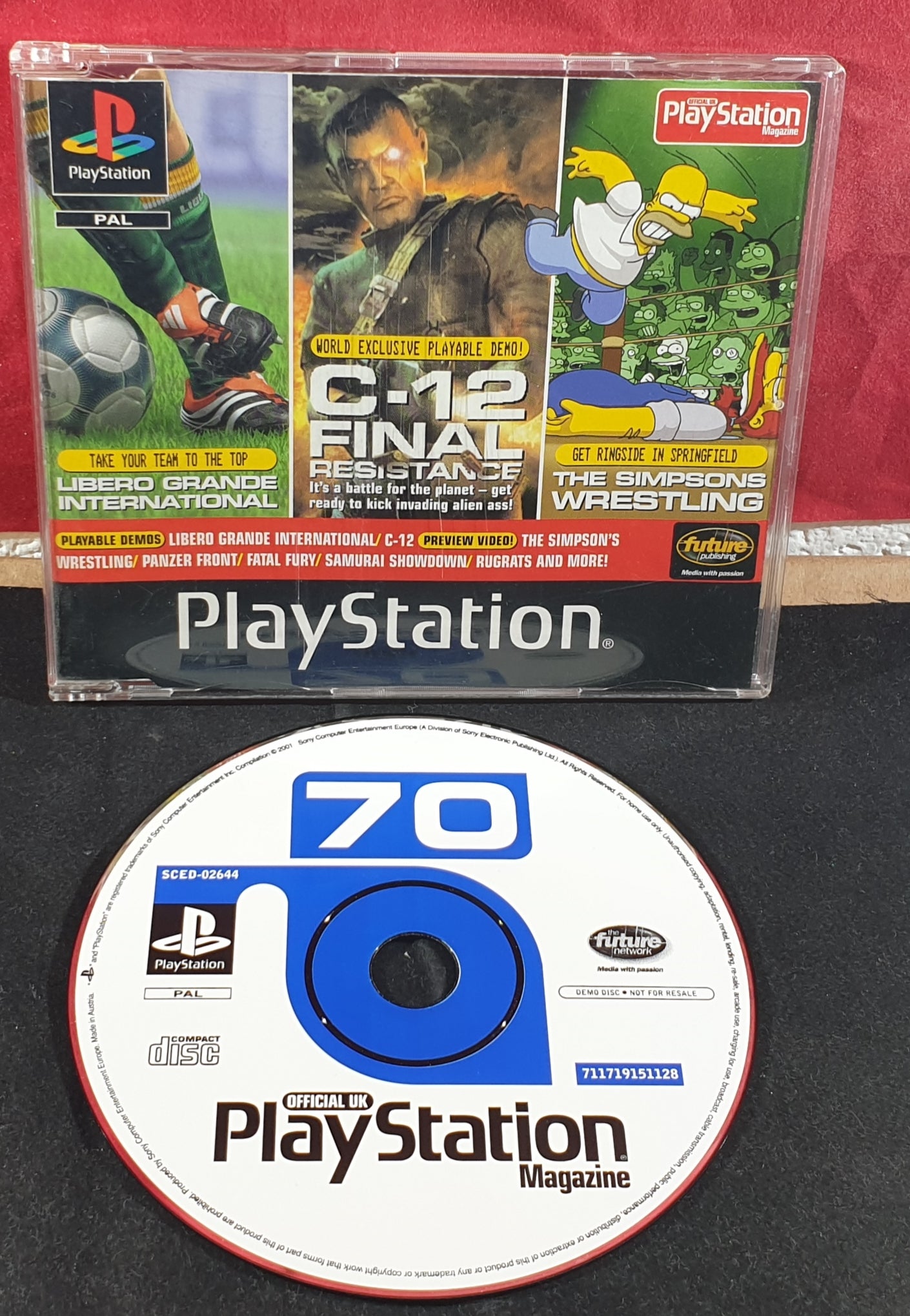 Sony Playstation 1 (PS1) Magazine Demo Disc 70