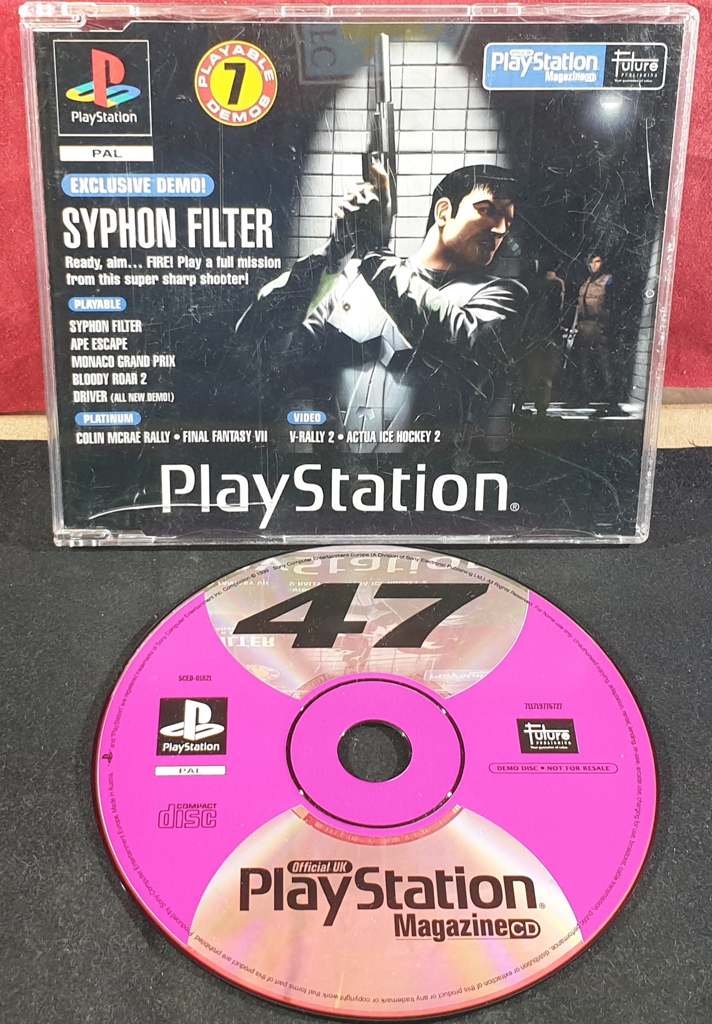 Sony Playstation 1 (PS1) Magazine Demo Disc 47